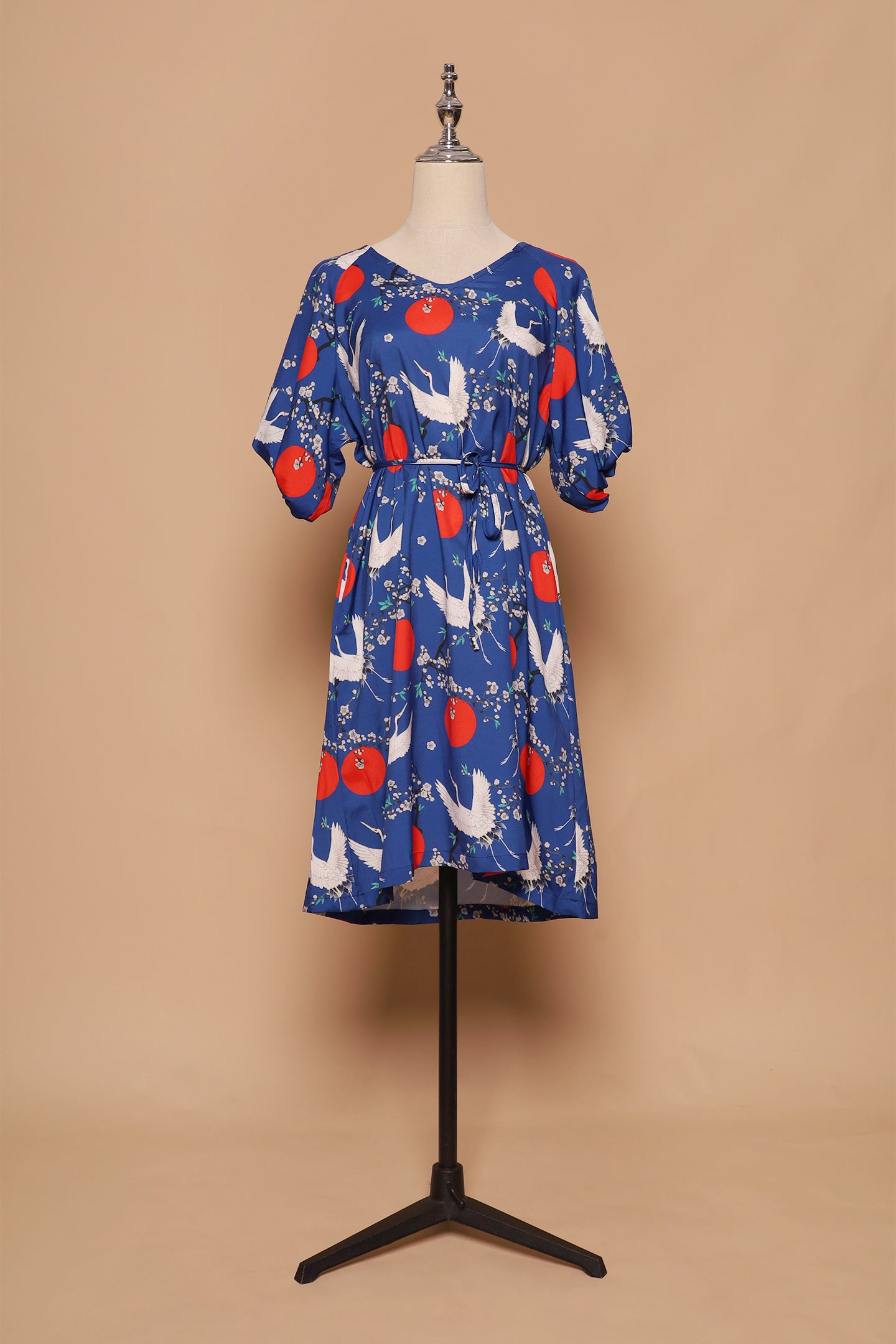 PO - Haru Dress in Red Flight