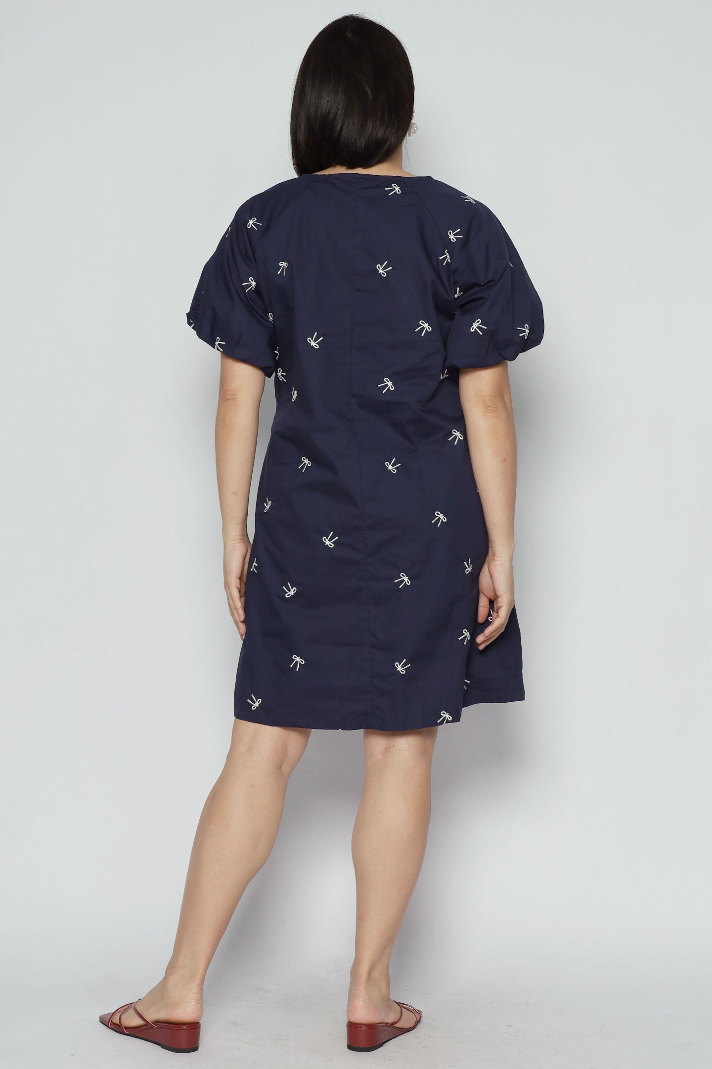 Haru Dress in Ribbon Bloom