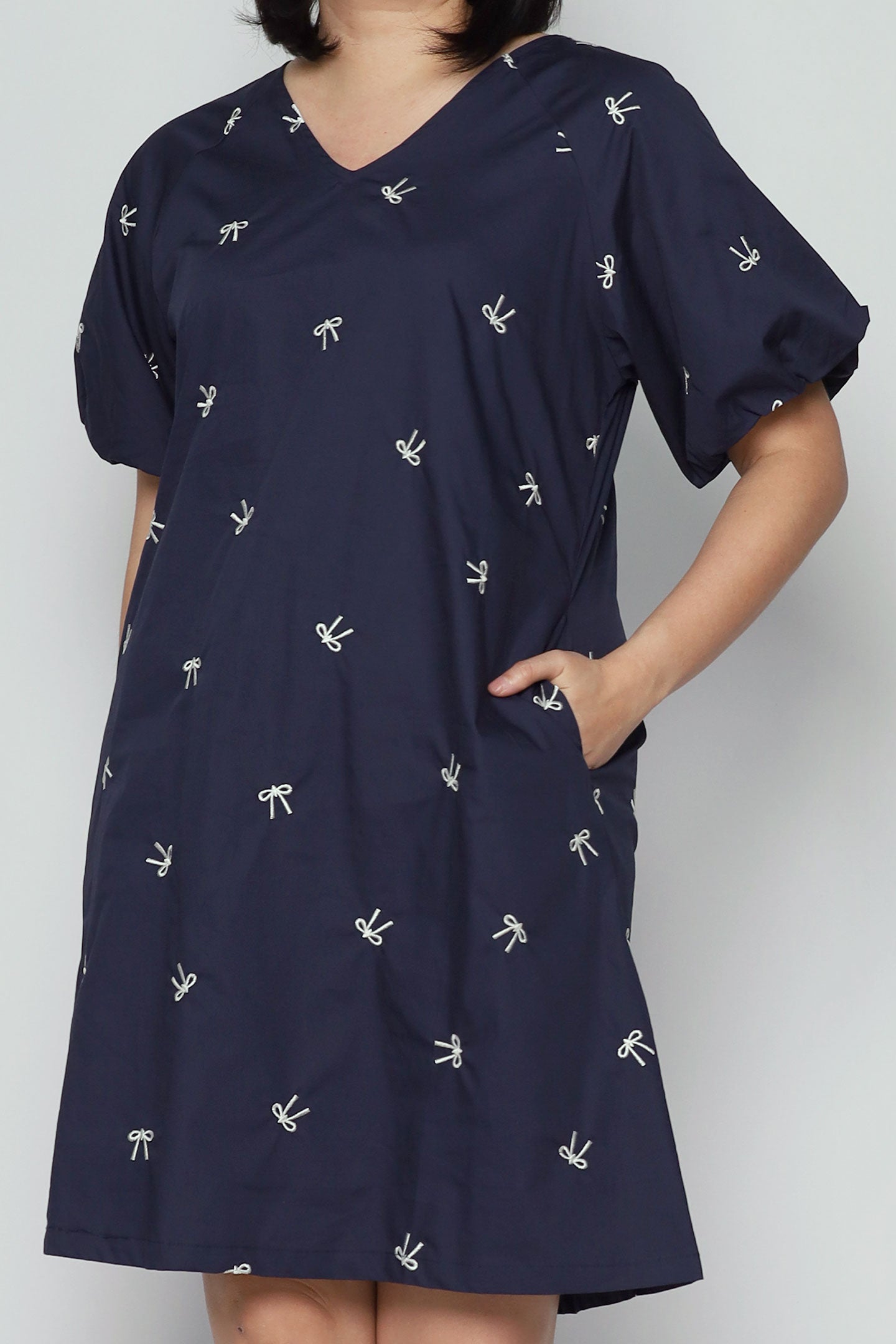Haru Dress in Ribbon Bloom