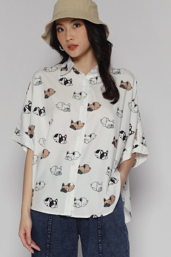 Hans Shirt in Doggie Print