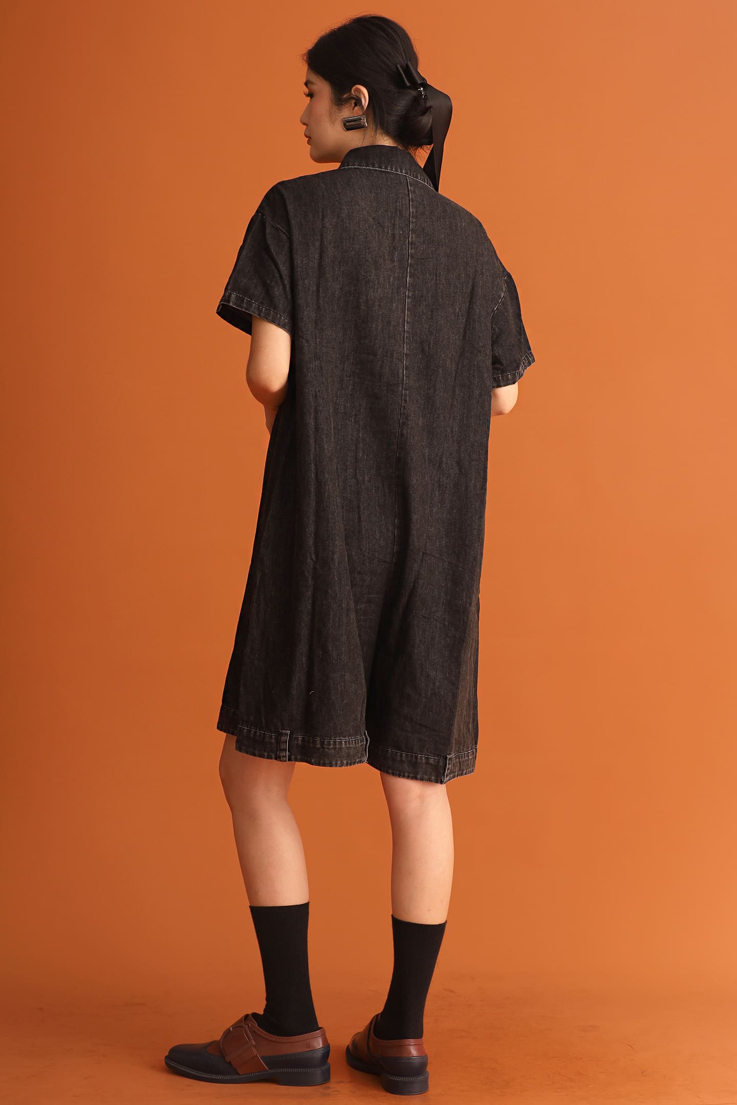 CHOSEN - The Highlight Denim Playsuit