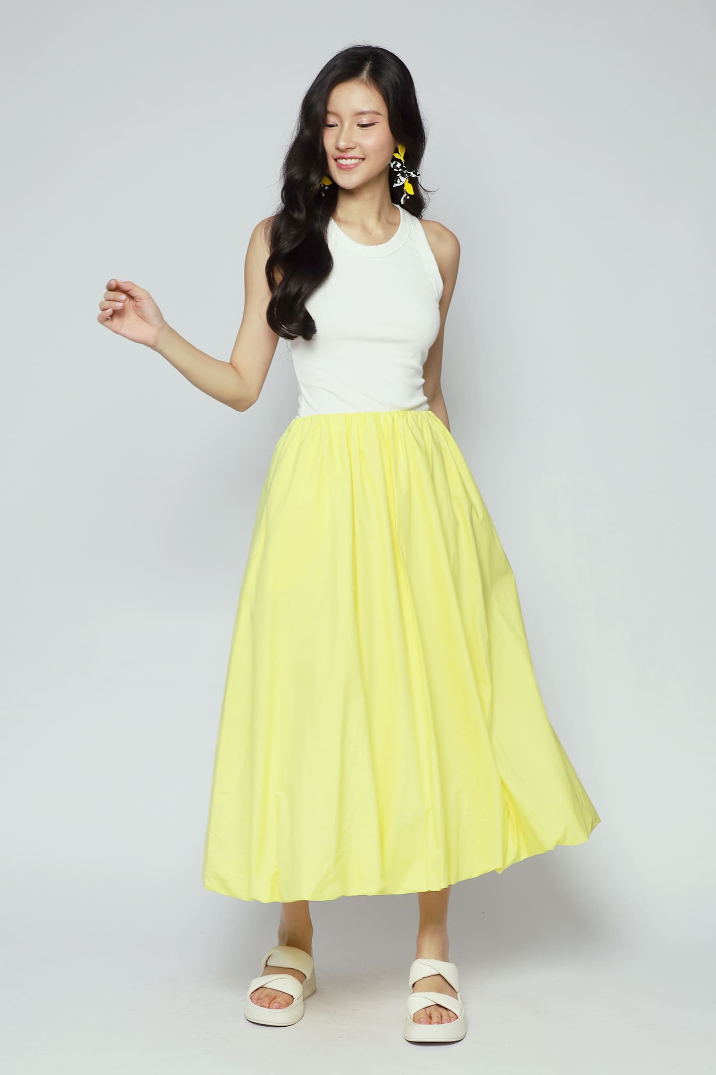 Hoka Skirt in Yellow