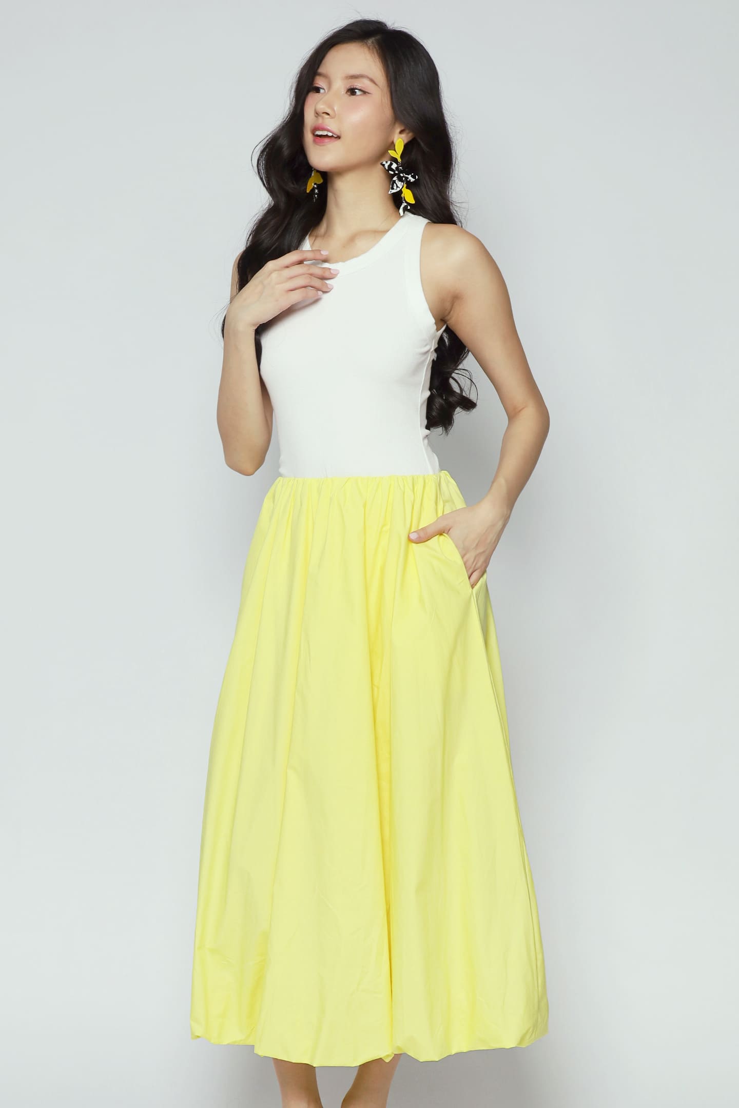 Hoka Skirt in Yellow
