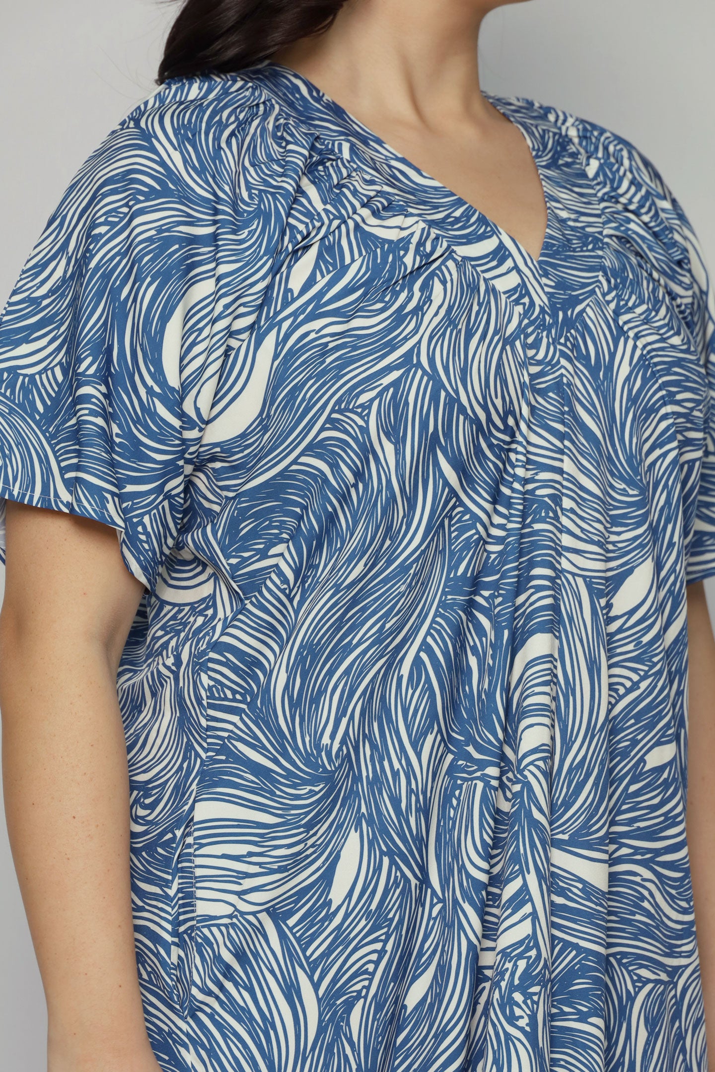 Houston Jumpsuit in Blue Current