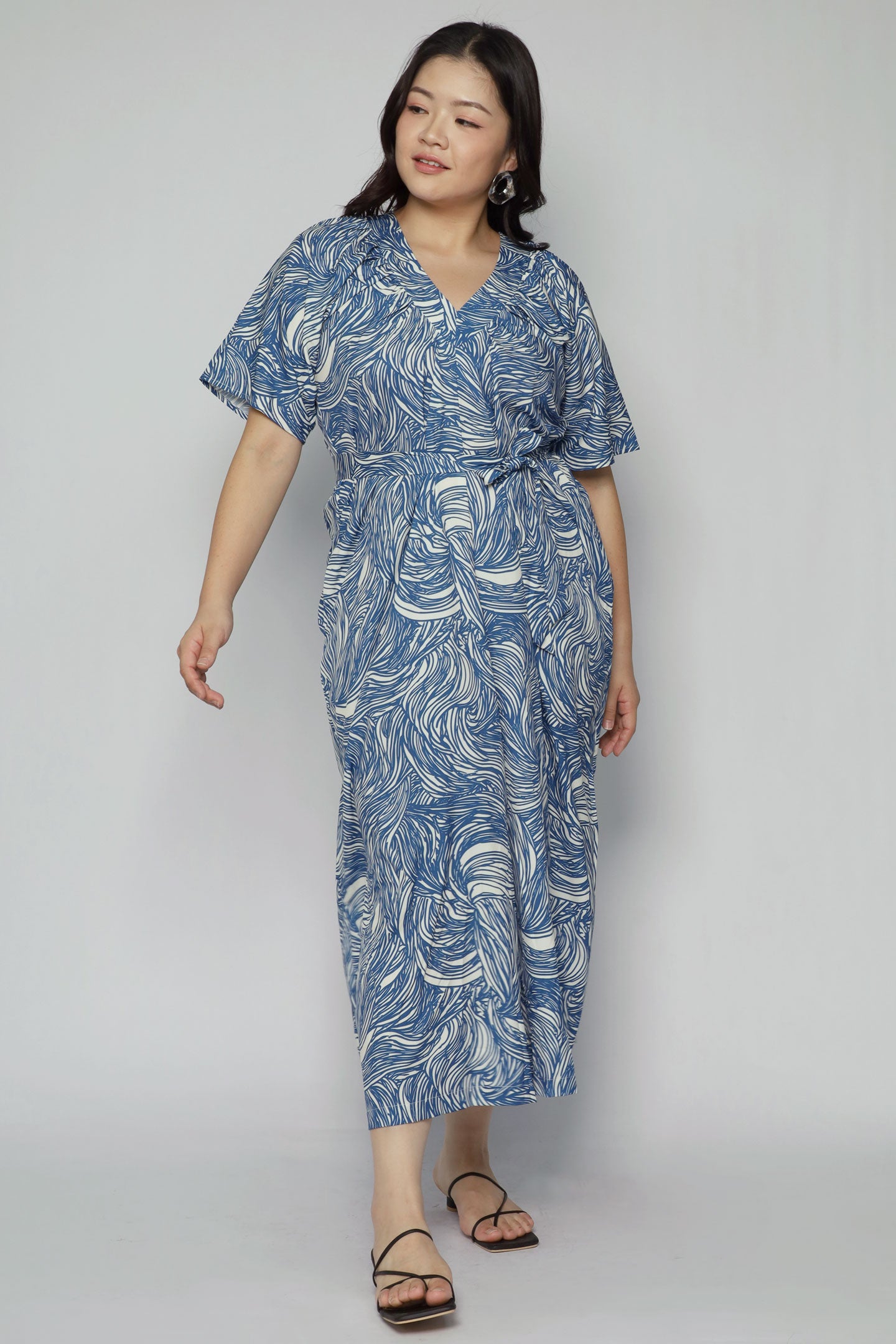 Houston Jumpsuit in Blue Current