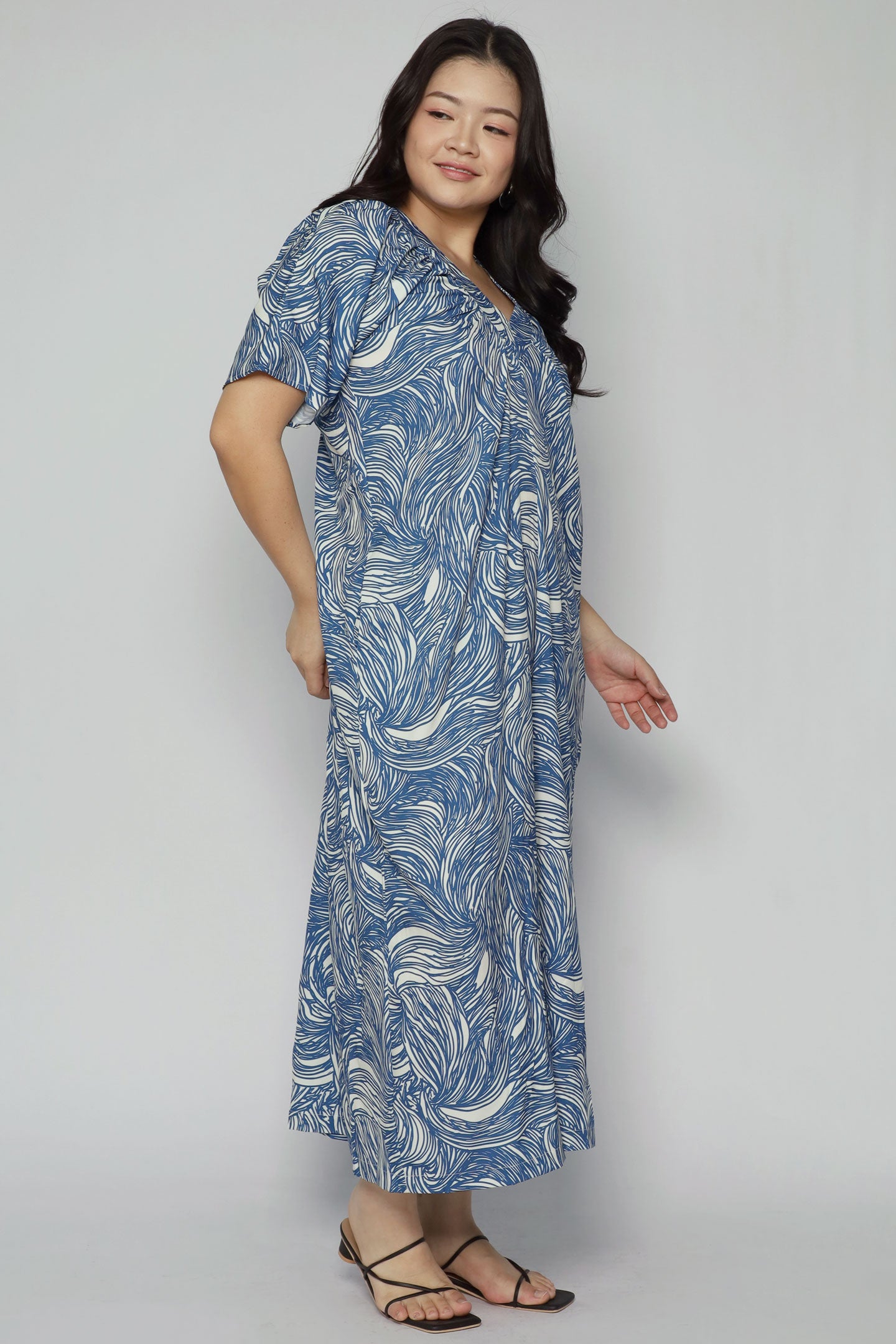 Houston Jumpsuit in Blue Current
