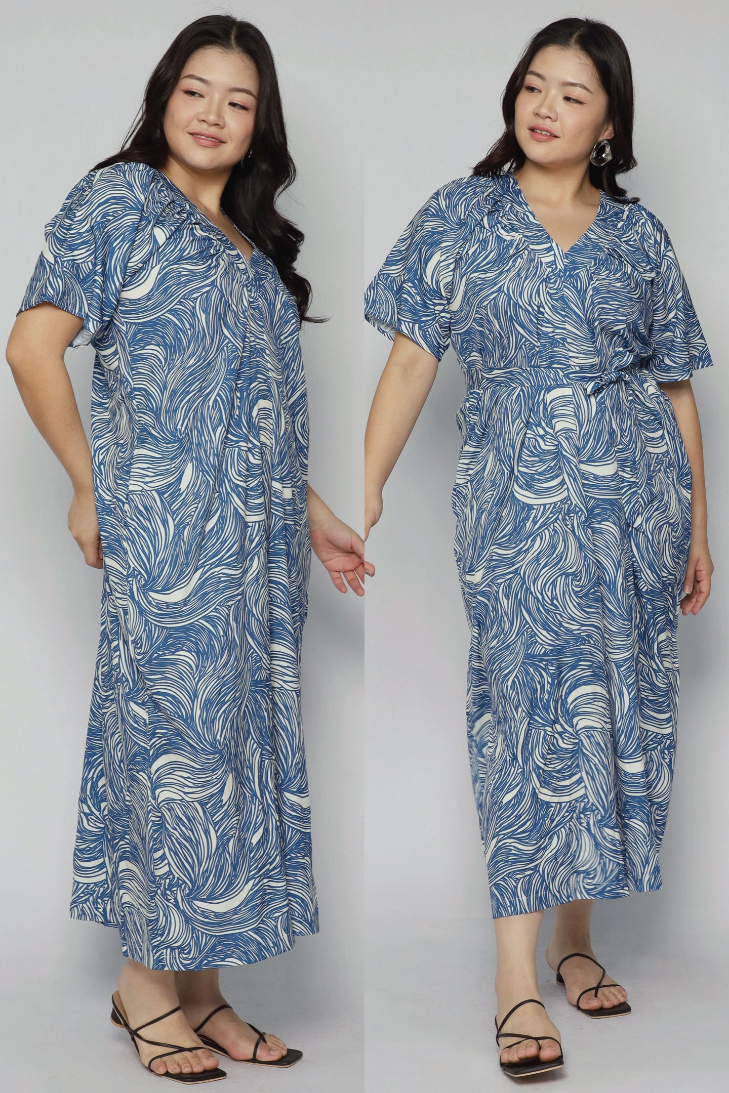 Houston Jumpsuit in Blue Current