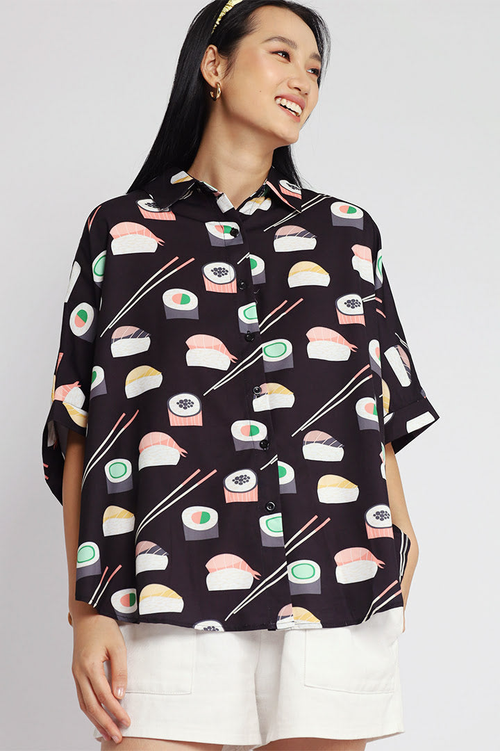 Hans Shirt in Sushi Print