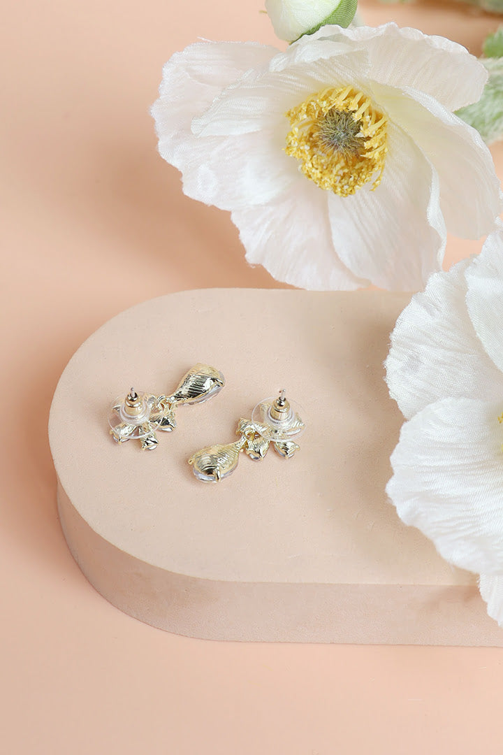 Flower Pendent Earrings