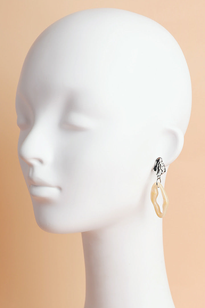 Metallic Spiral Earrings