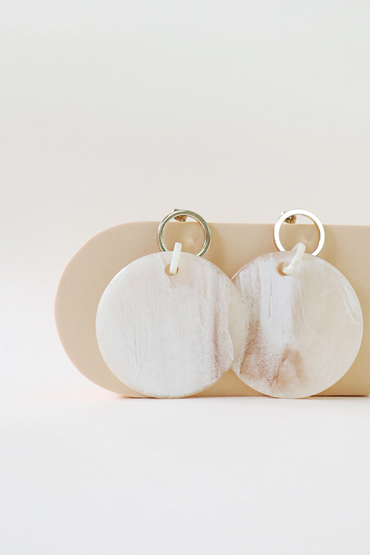 Statement Round Earrings