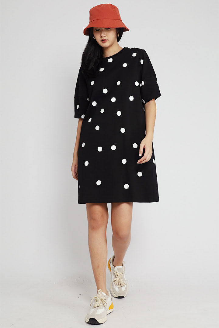 Charity Dress in Polka Dots