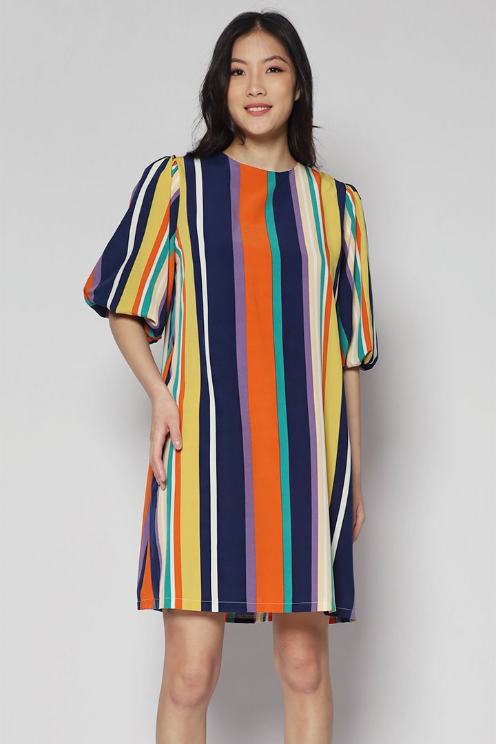 Pam Dress in Multi Colour