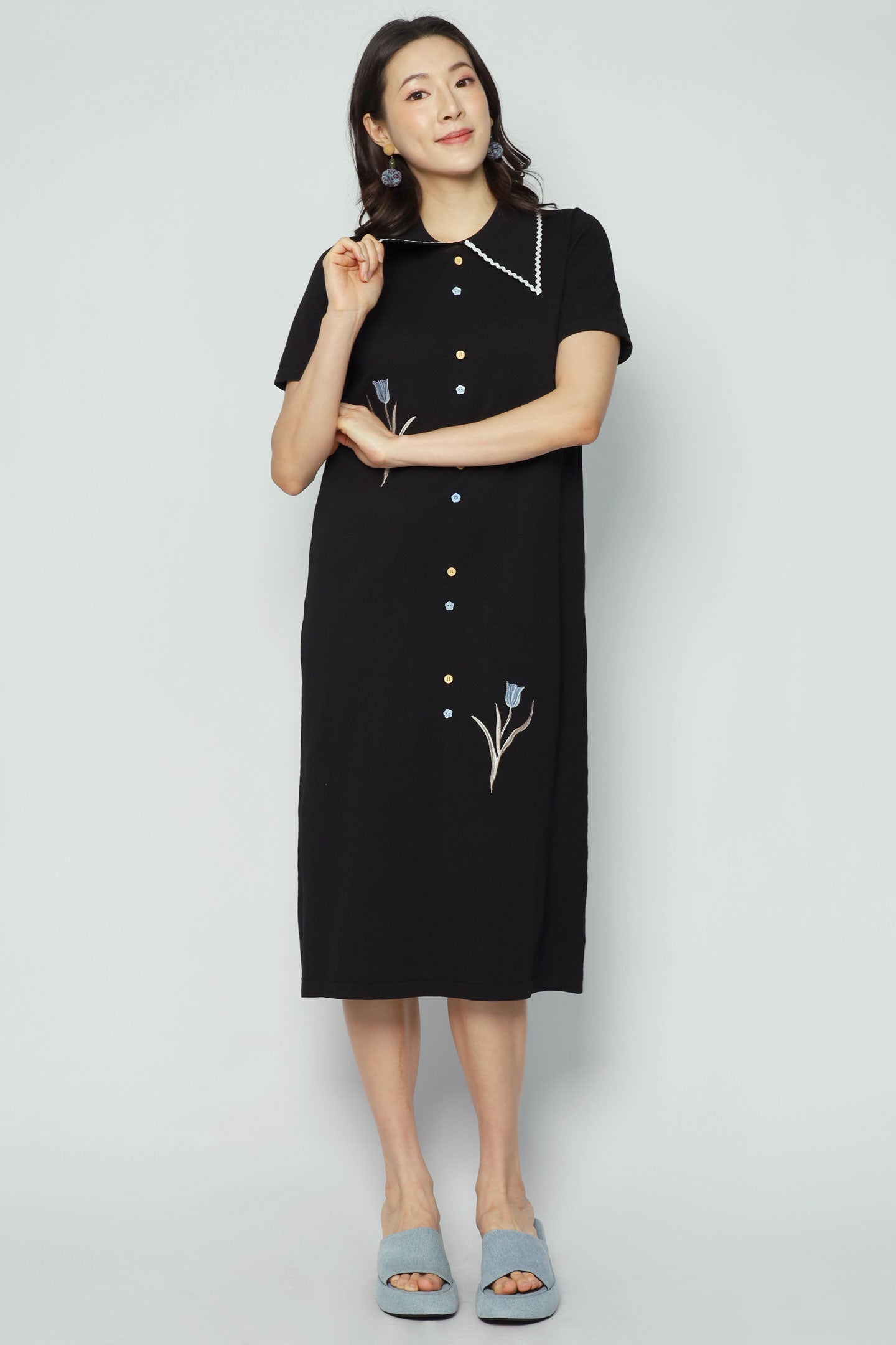 Irine Floral Knit Dress