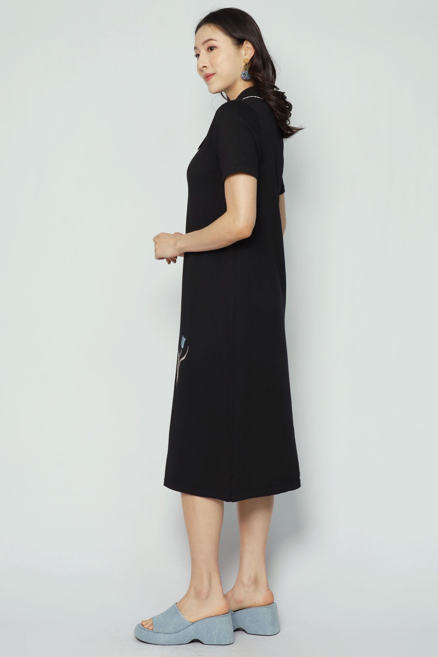 Irine Floral Knit Dress