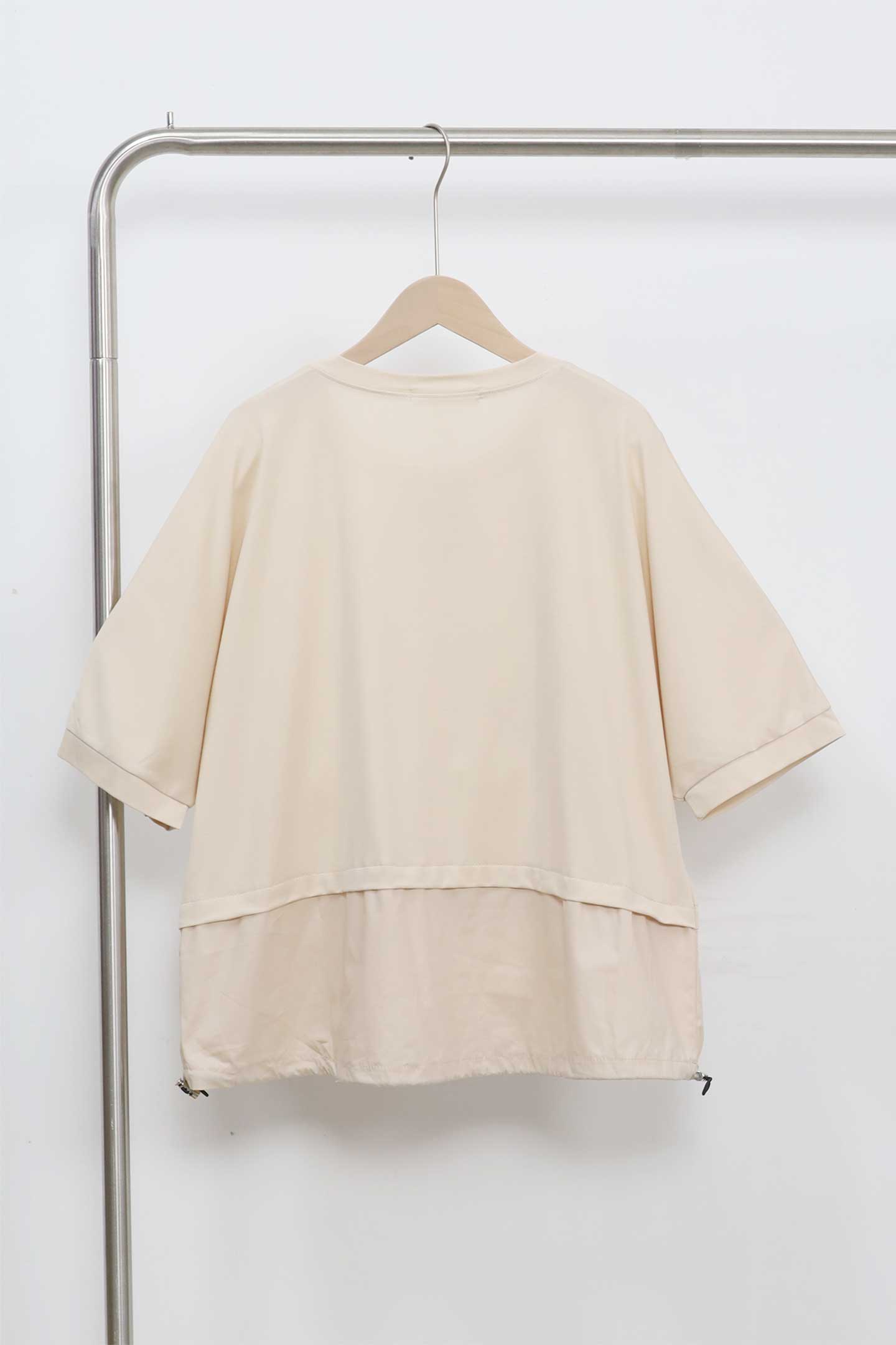 Easy By TE - Iva Pocket Top in Cream