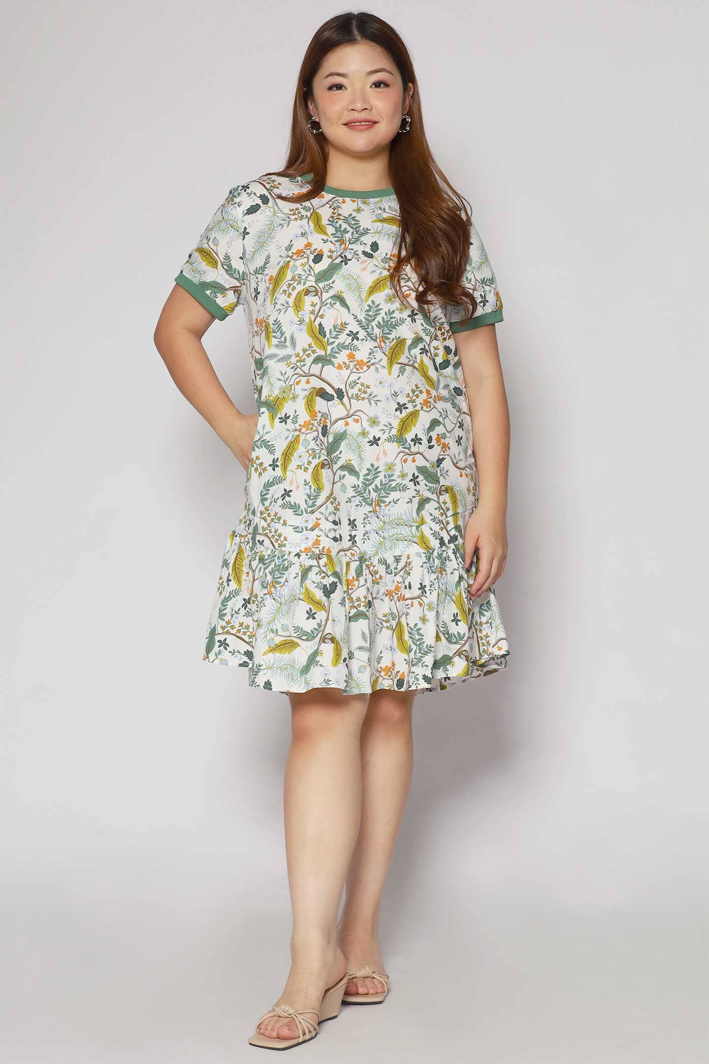 Izabella Dress in Sunlit Blooms