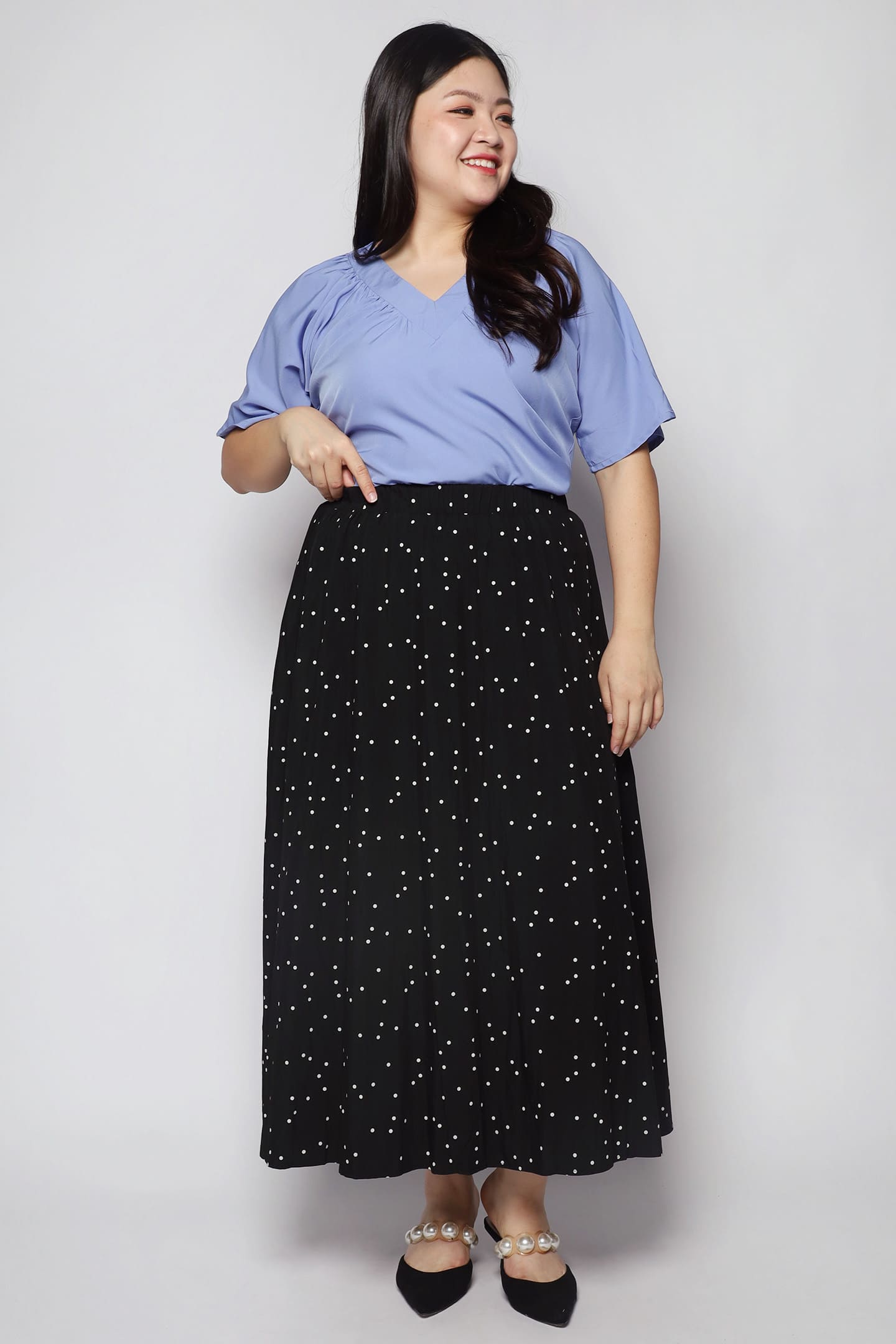 Izzie Polkadot Skirt