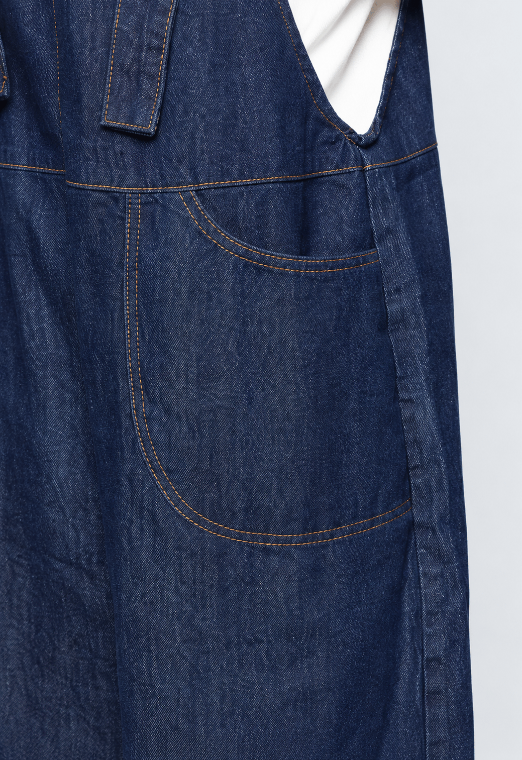 PO - Jinna Denim Pinafore Playsuit