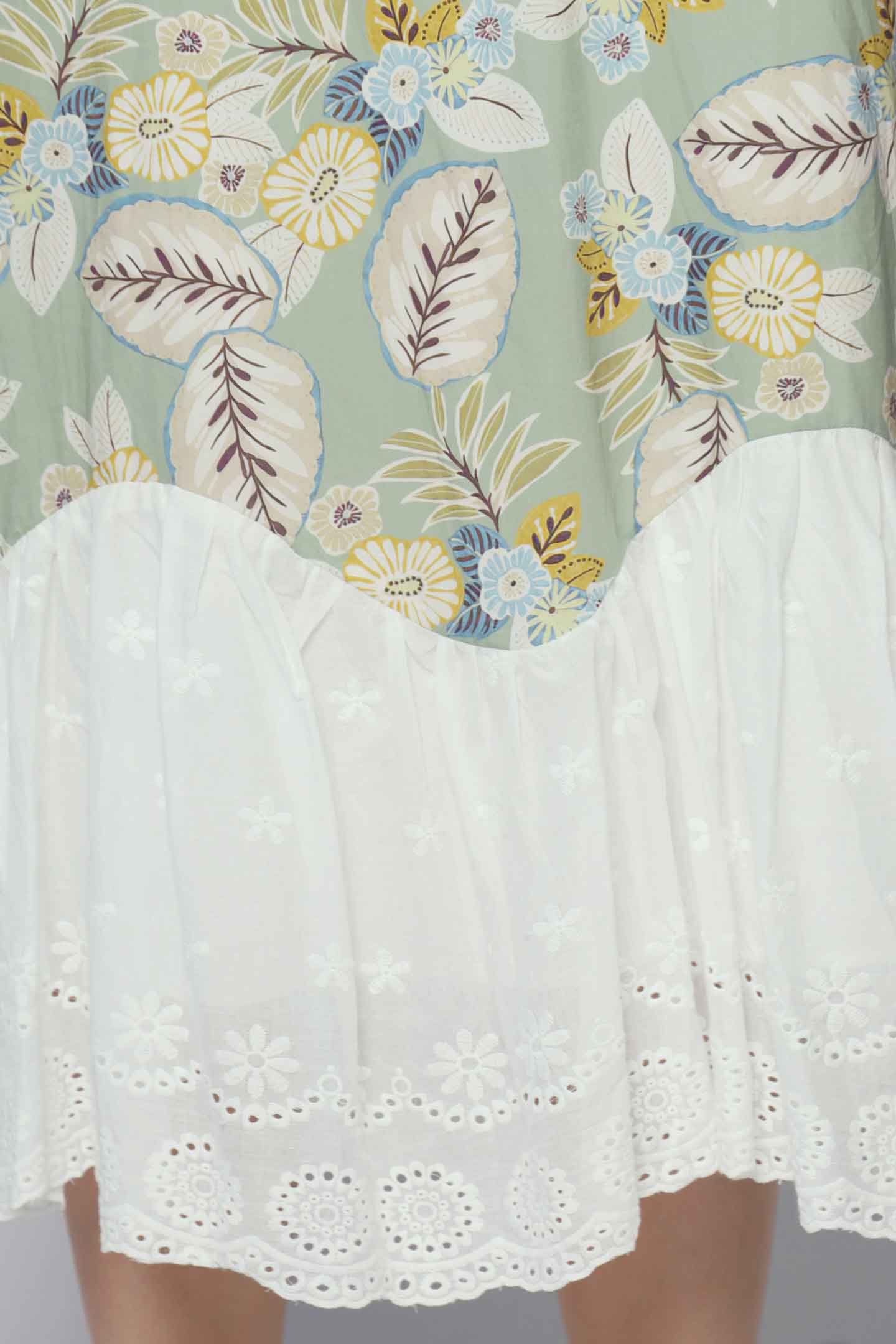 Janessa Dress in Green Allure