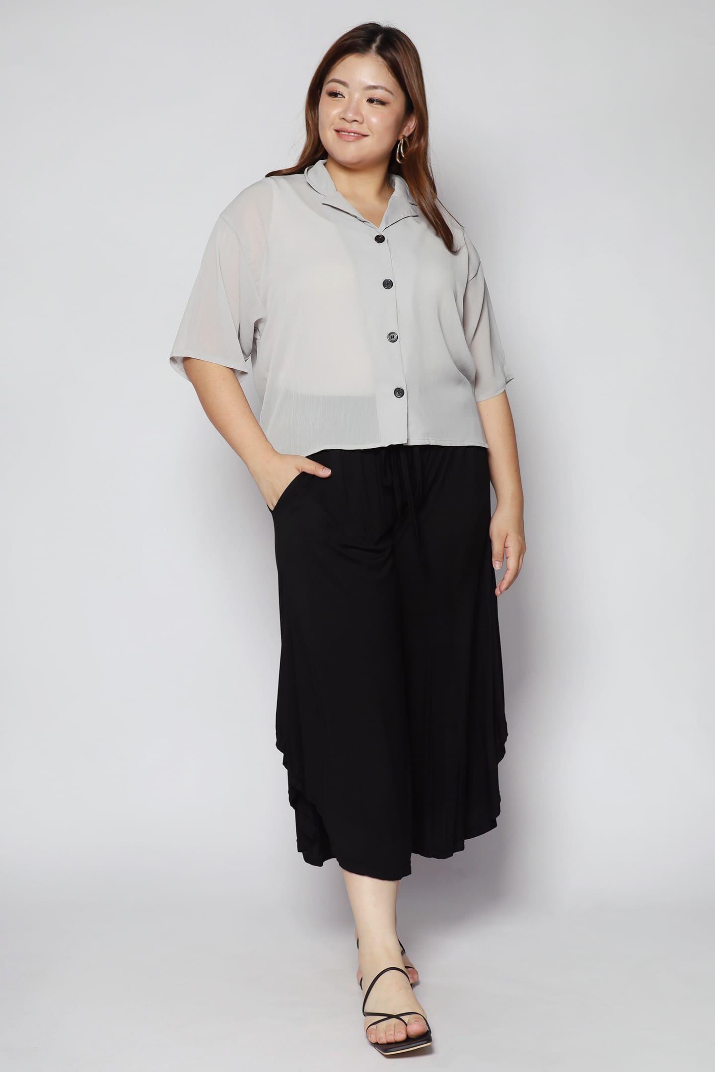 Jannie Culottes in Black