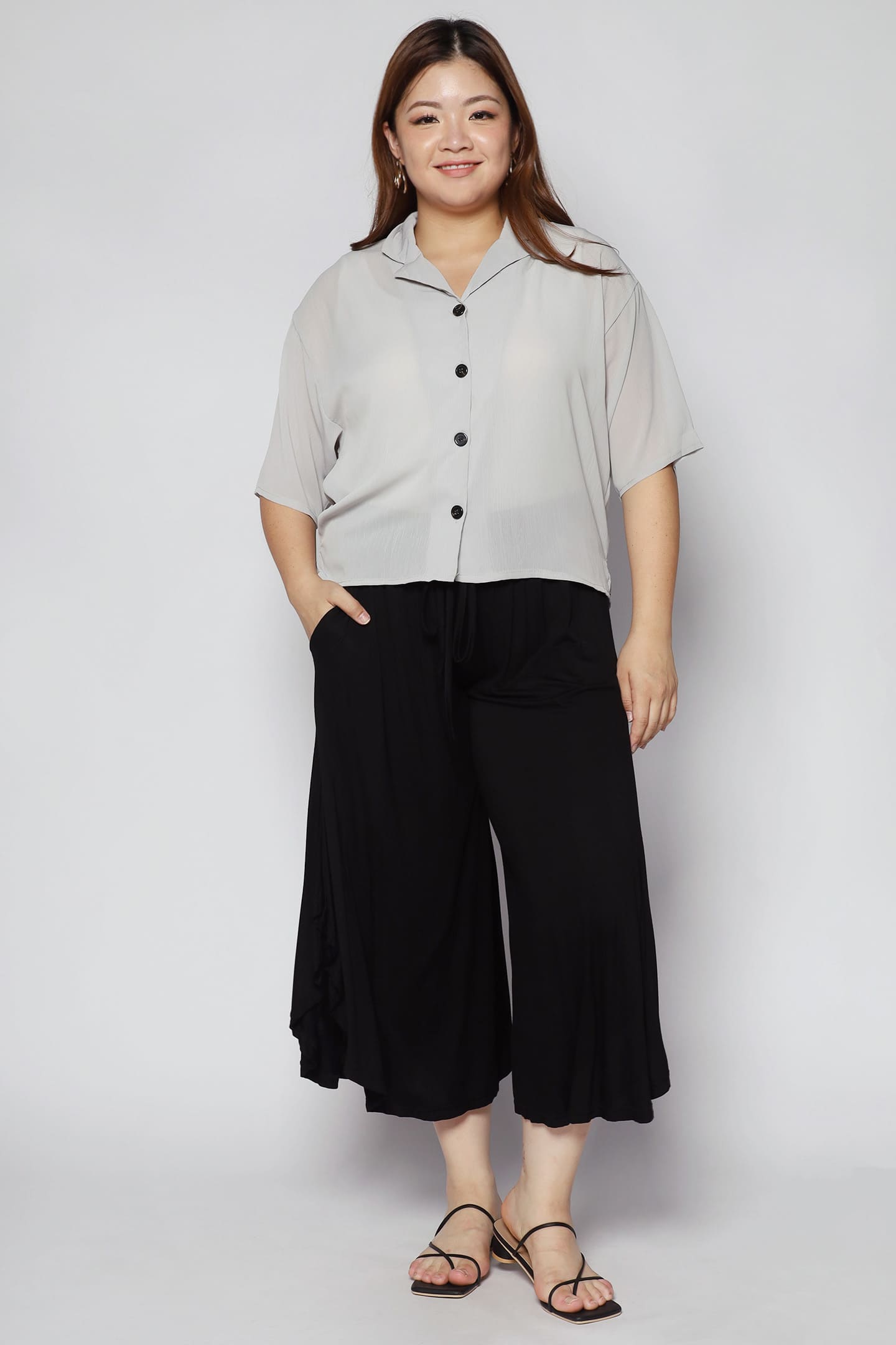 Jannie Culottes in Black