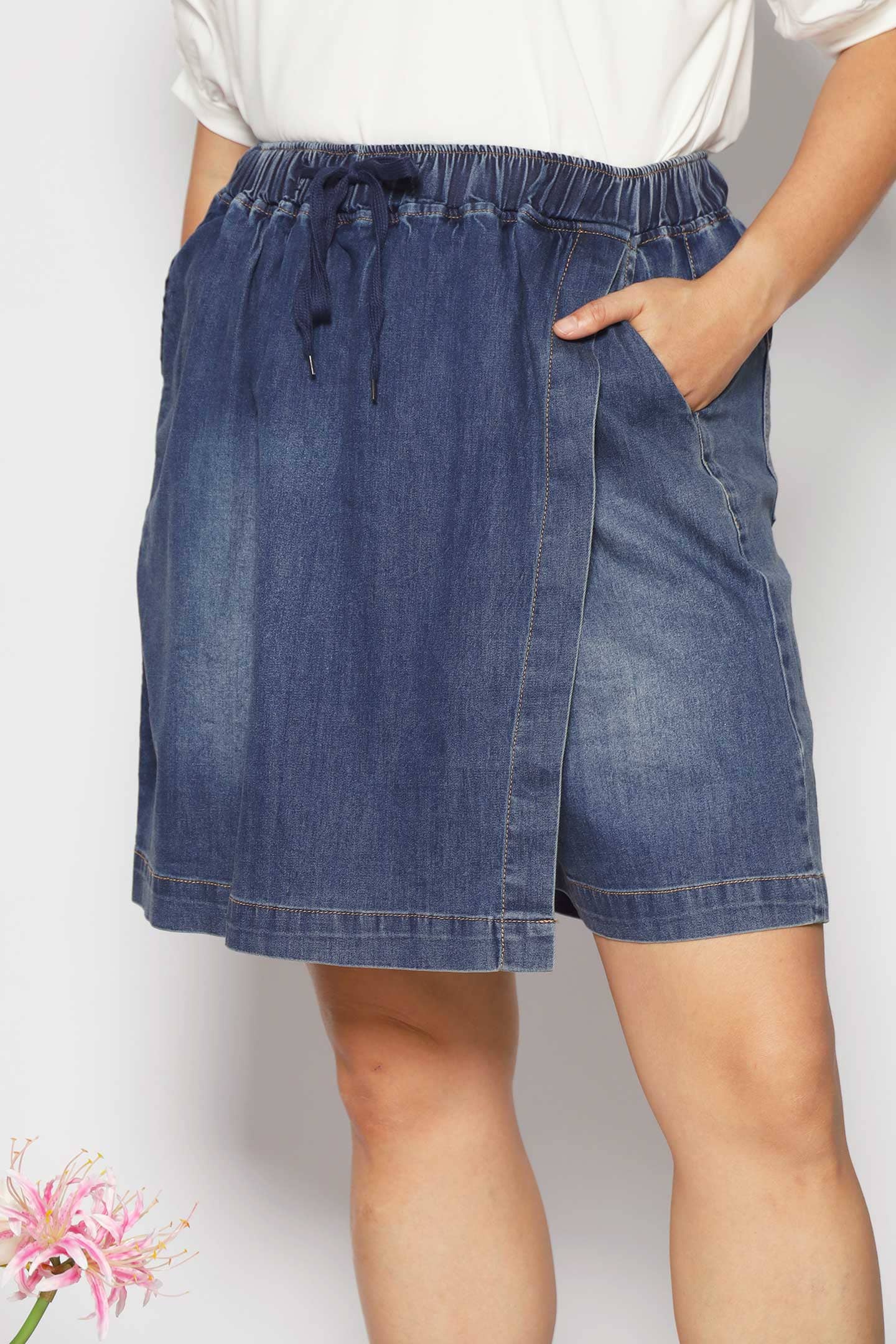 Backorders Jerilee Denim Skorts