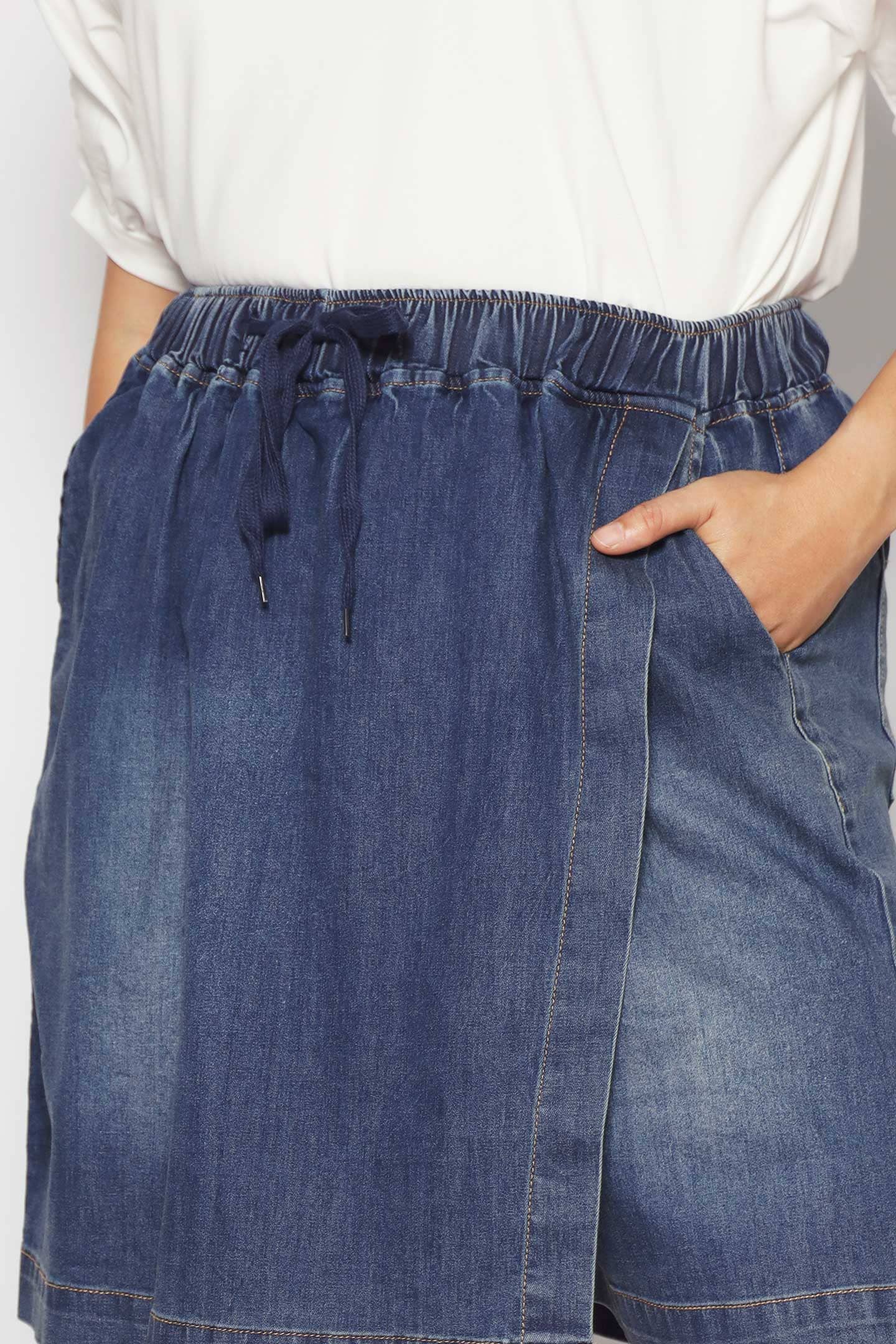 Jerilee Denim Skorts