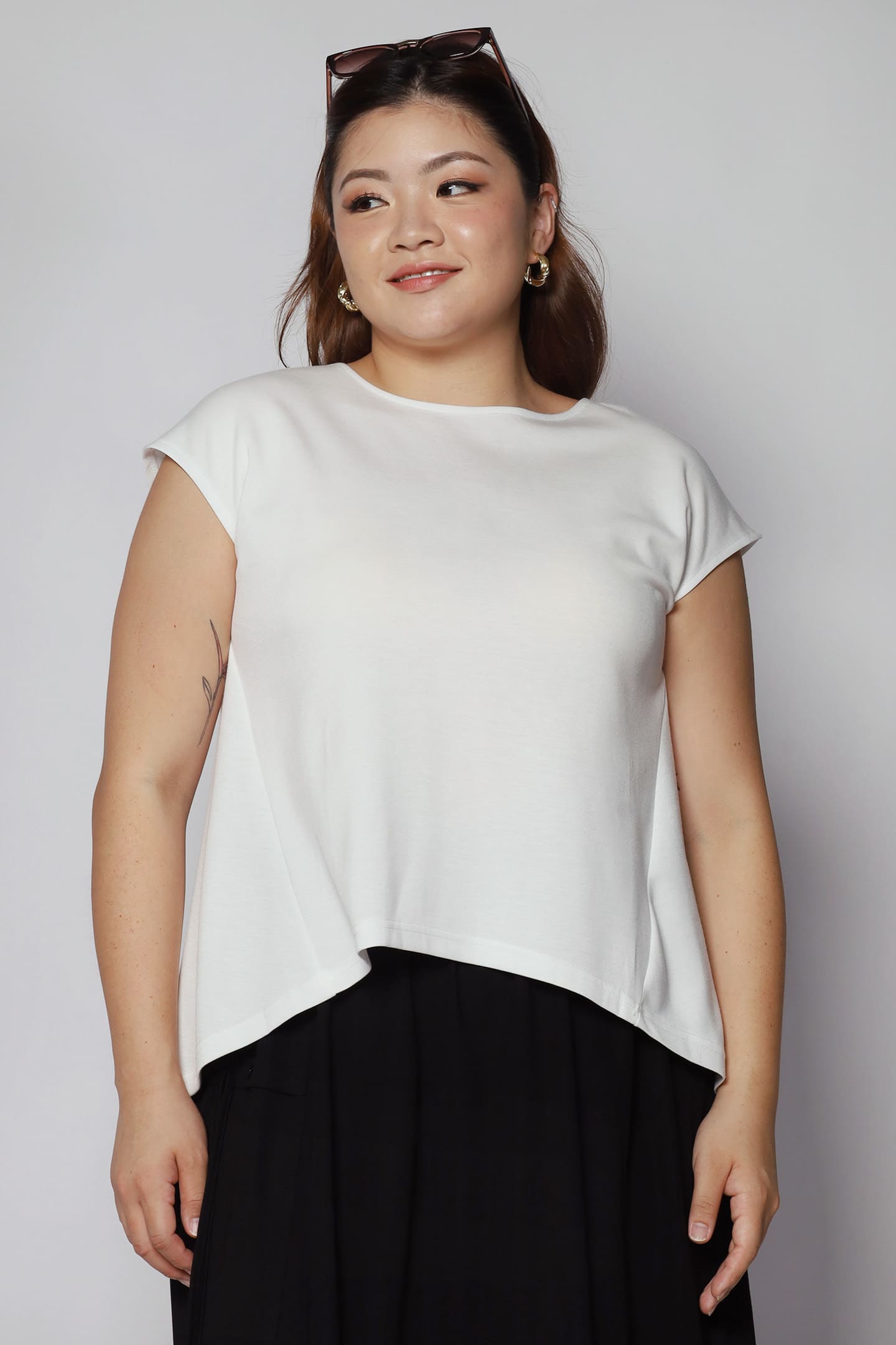 Jesslyn Top in White