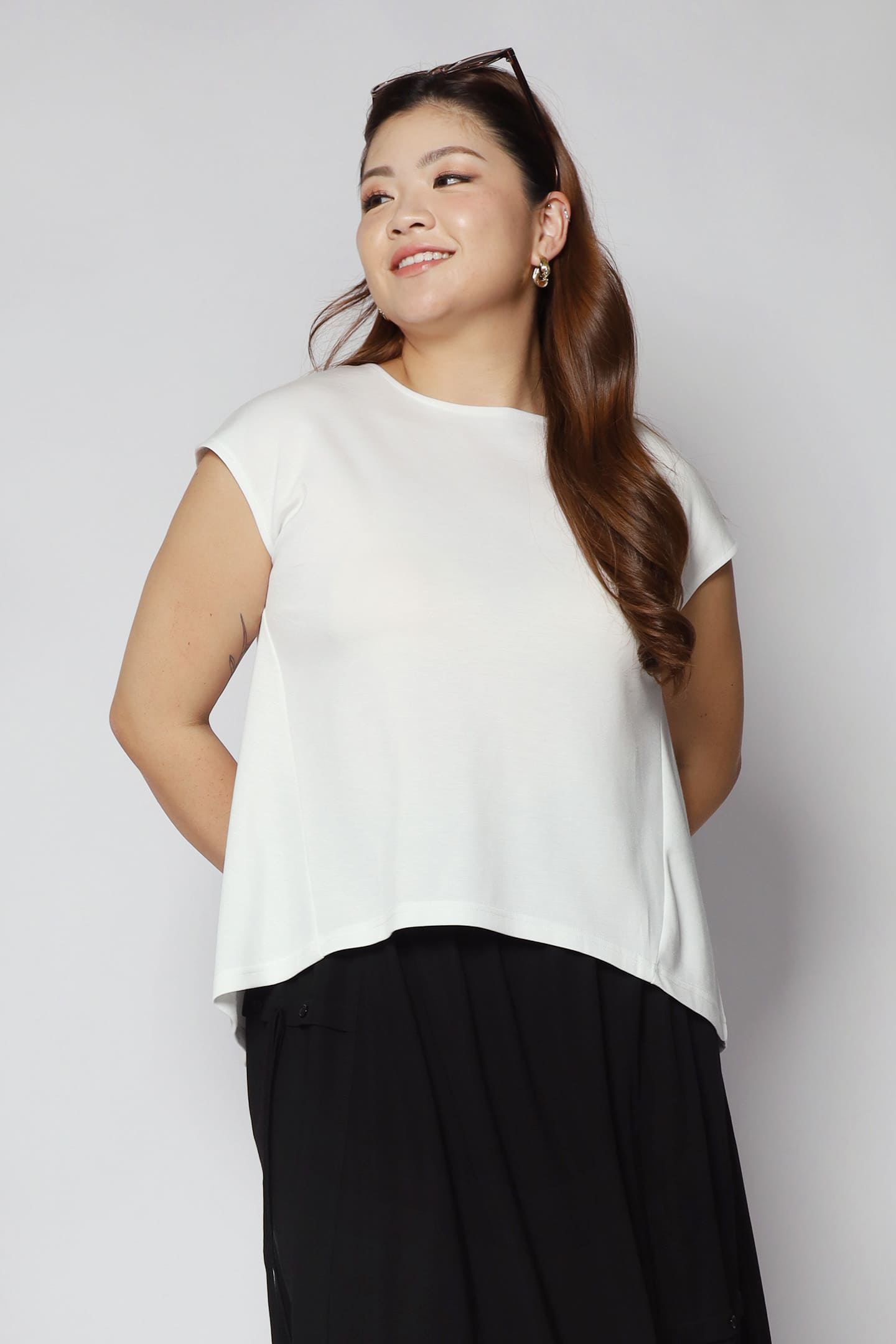 Jesslyn Top in White