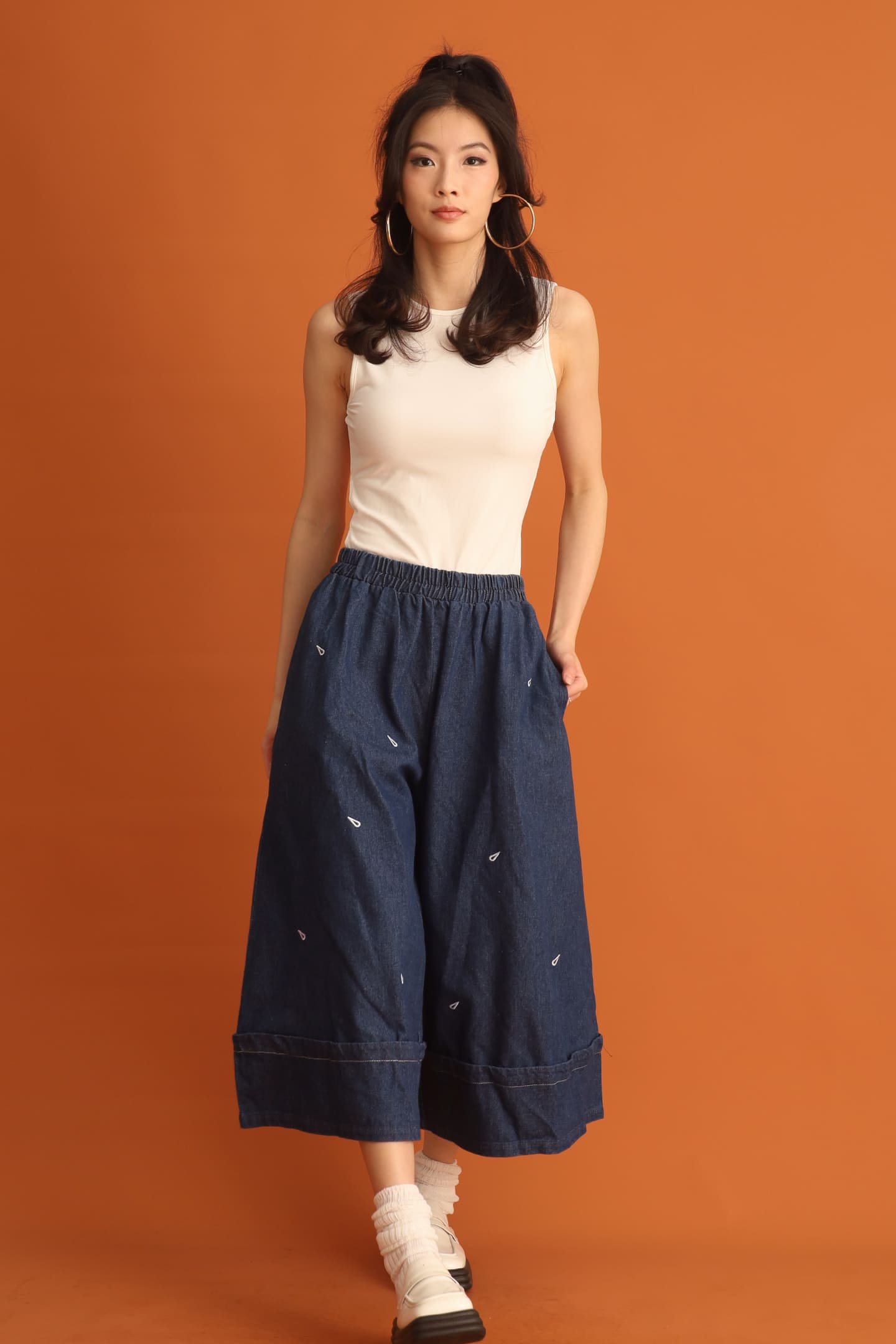 CHOSEN - Jiji Denim Culottes