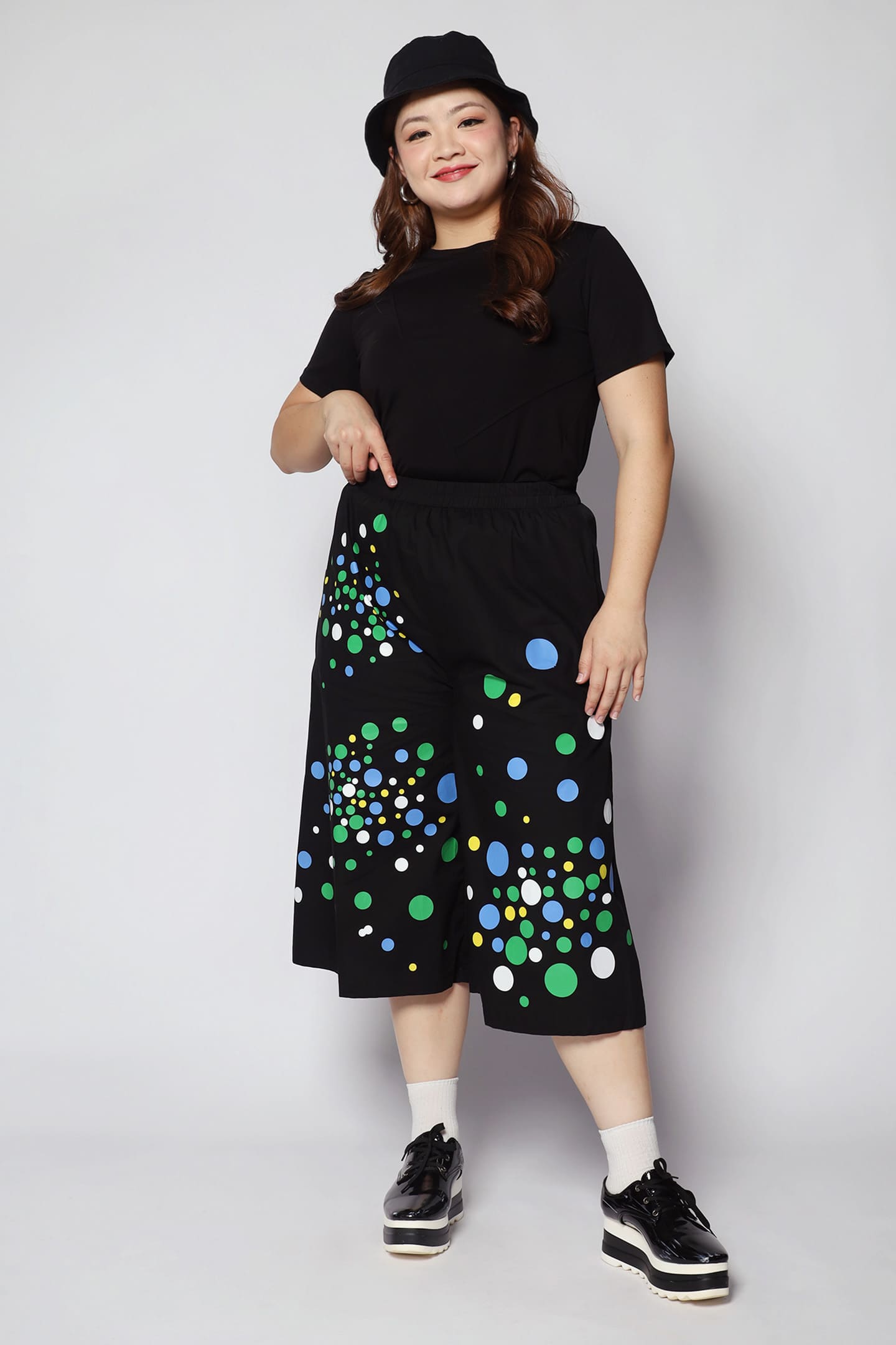 Jill Dotted Culottes