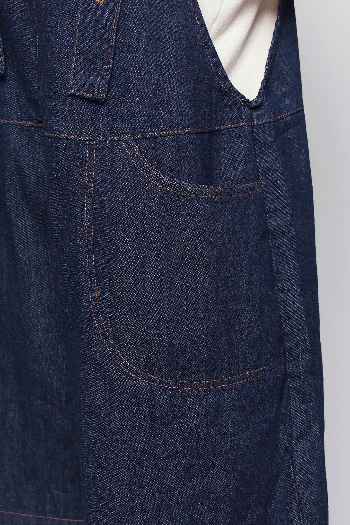 PO - Jinna Denim Pinafore Playsuit