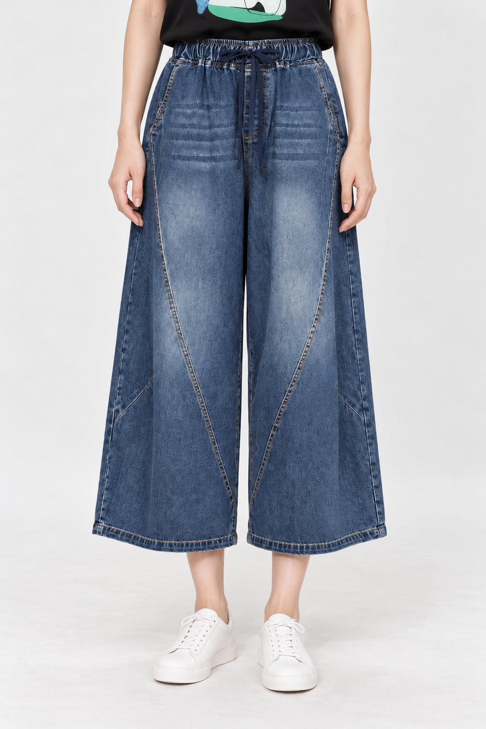 Backorders Joean Denim Pants in Blue