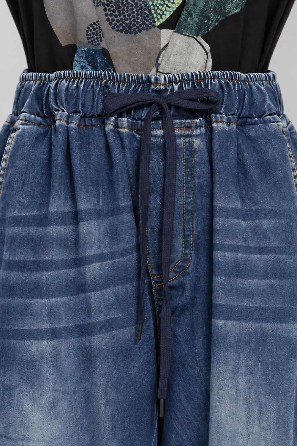 Backorders Joean Denim Pants in Blue