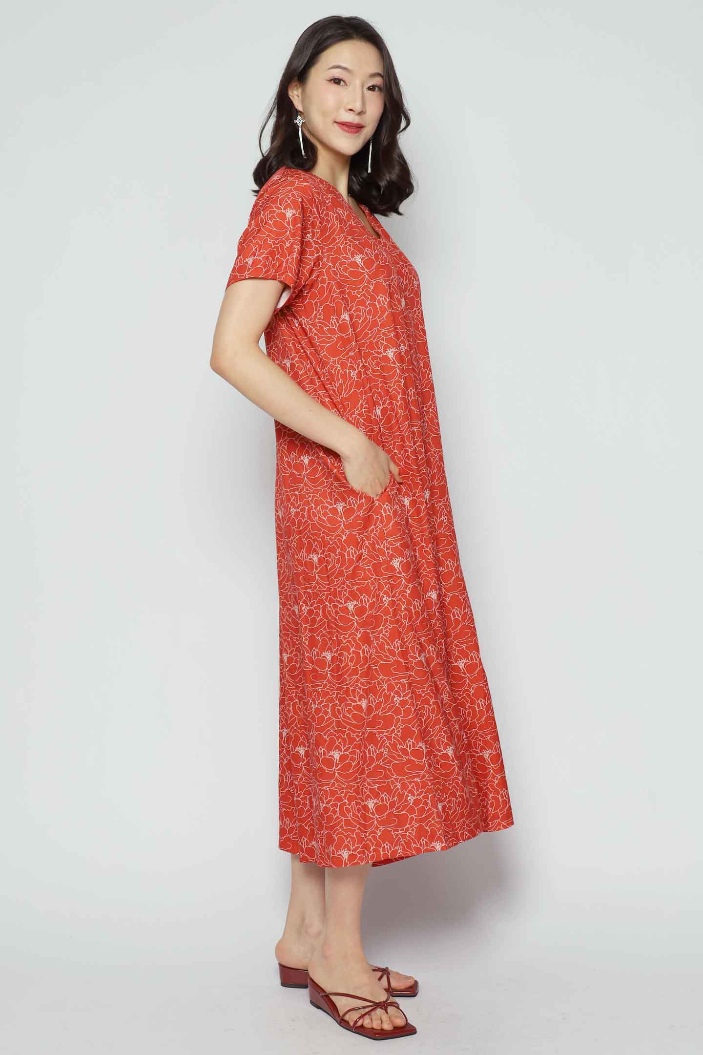 Jolie Jumpsuit in Lunar Bloom