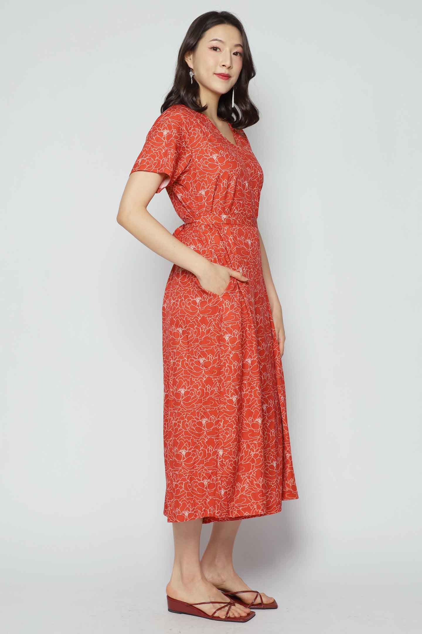 Jolie Jumpsuit in Lunar Bloom