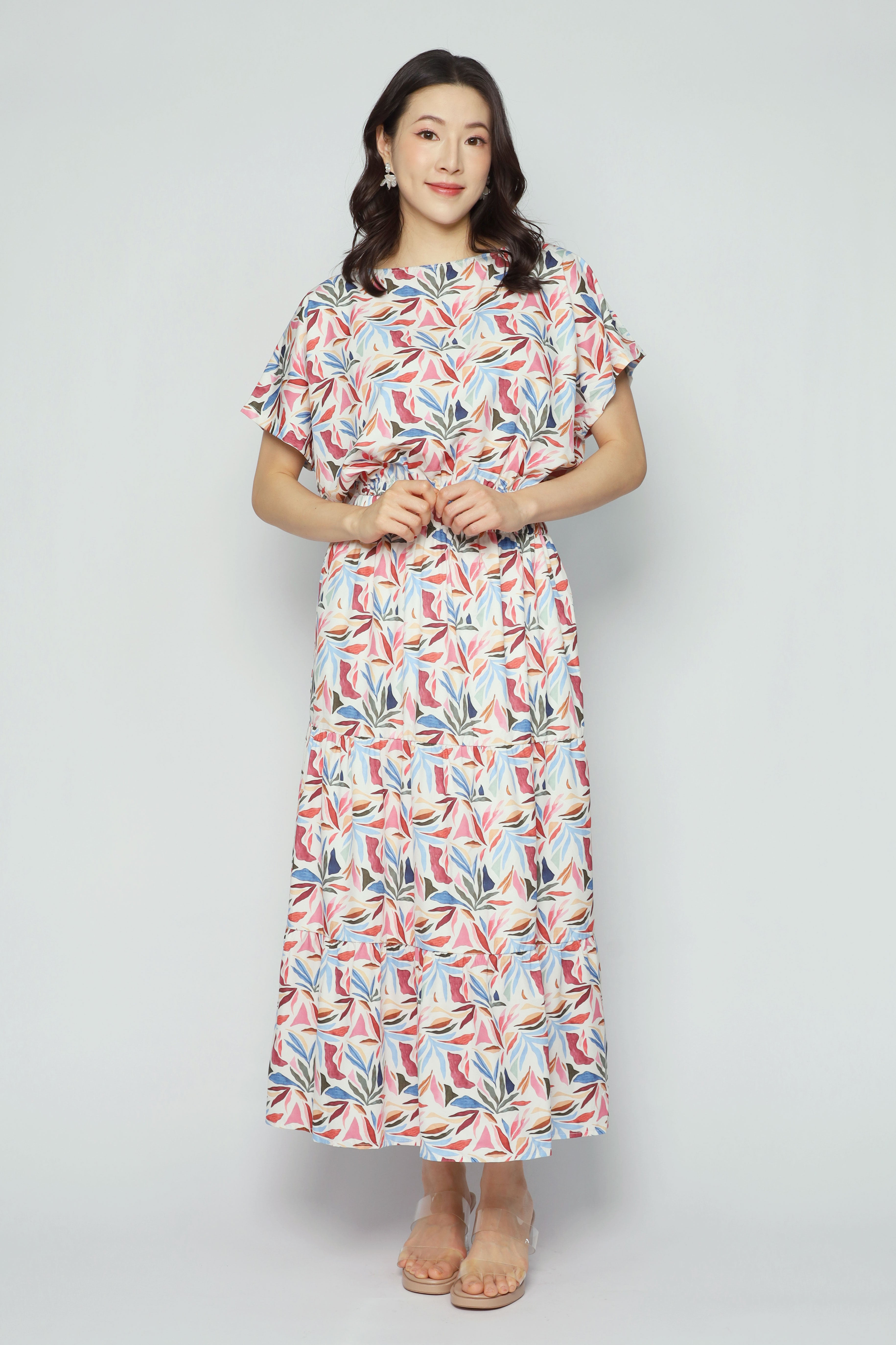 Jolin 2 in 1 Skirt Set in Paint Splash