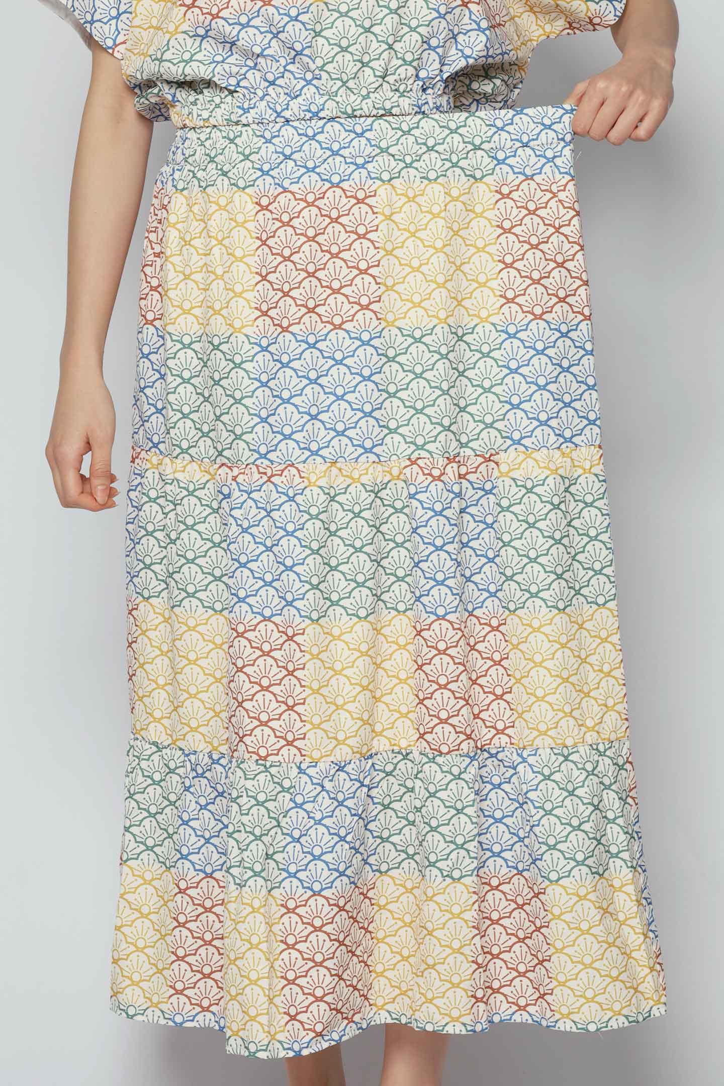 Jolin 2 in 1 Skirt Set in Happiness