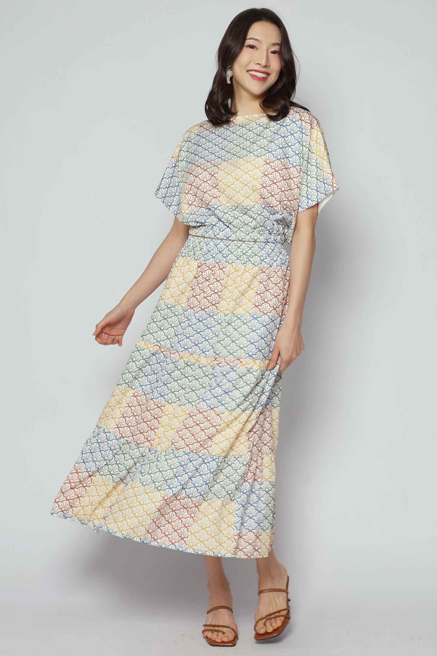 Jolin 2 in 1 Skirt Set in Happiness