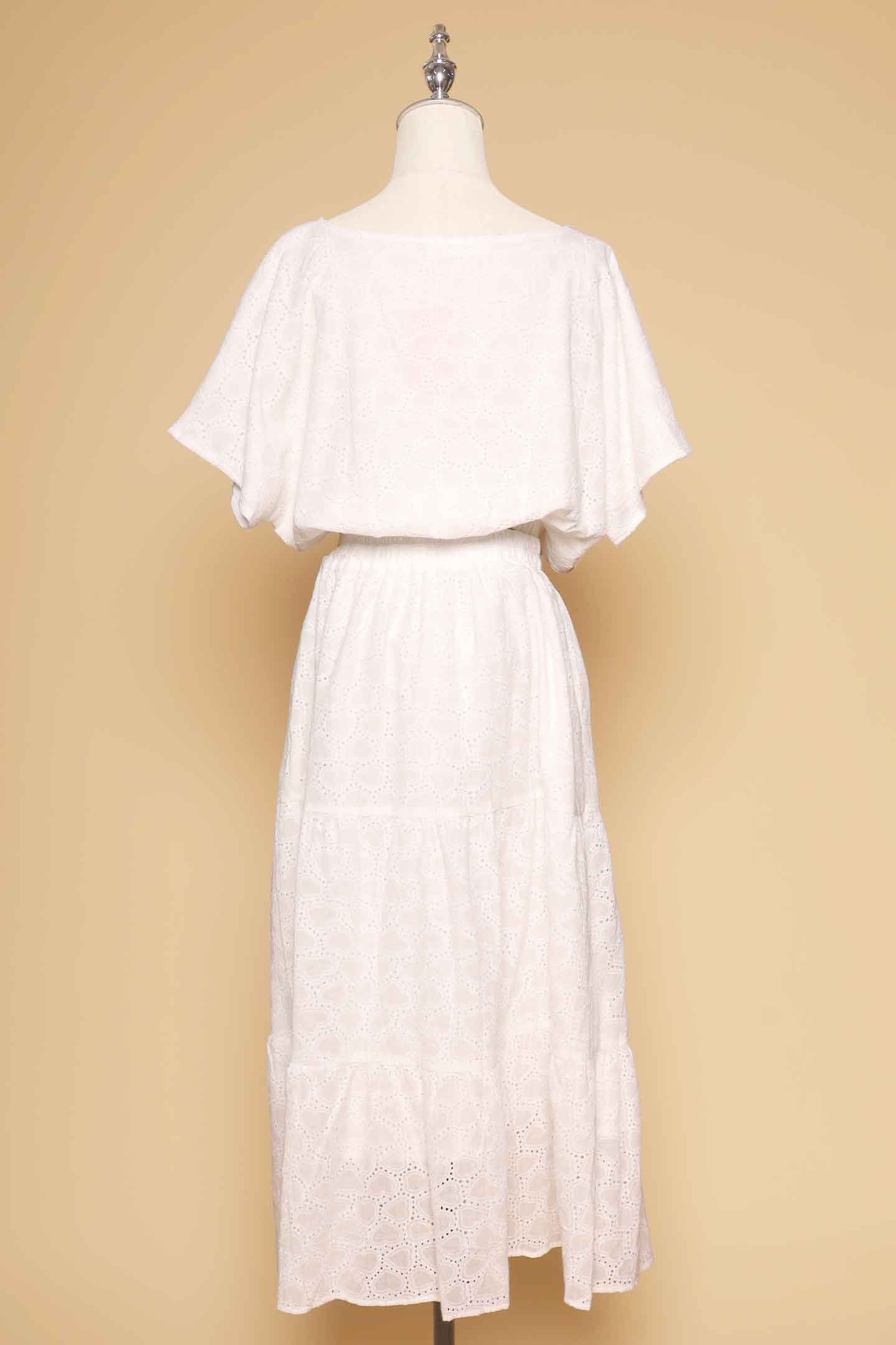 PO - Jolin 2 in 1 Skirt Set in Innocence Crochet