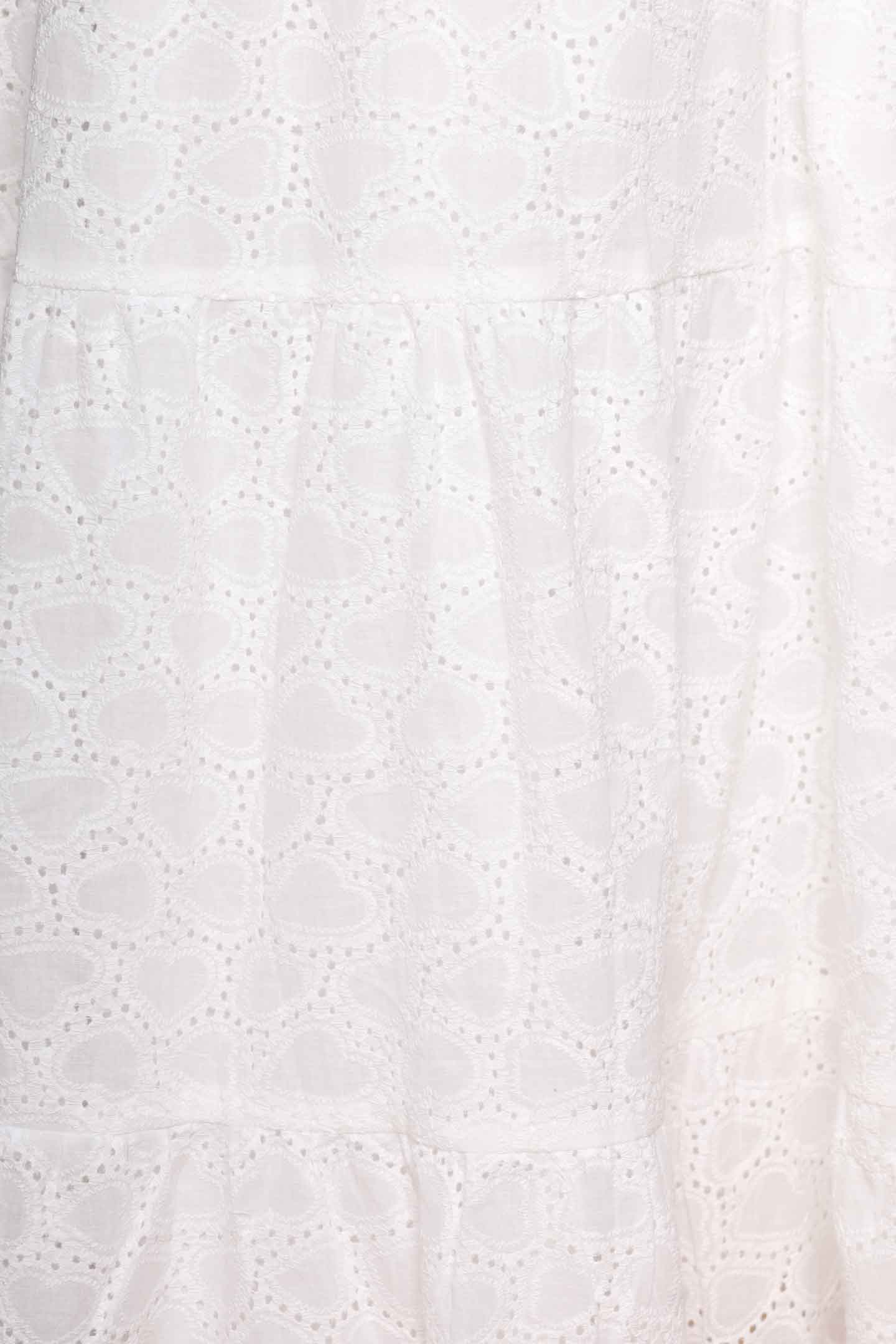 PO - Jolin 2 in 1 Skirt Set in Innocence Crochet