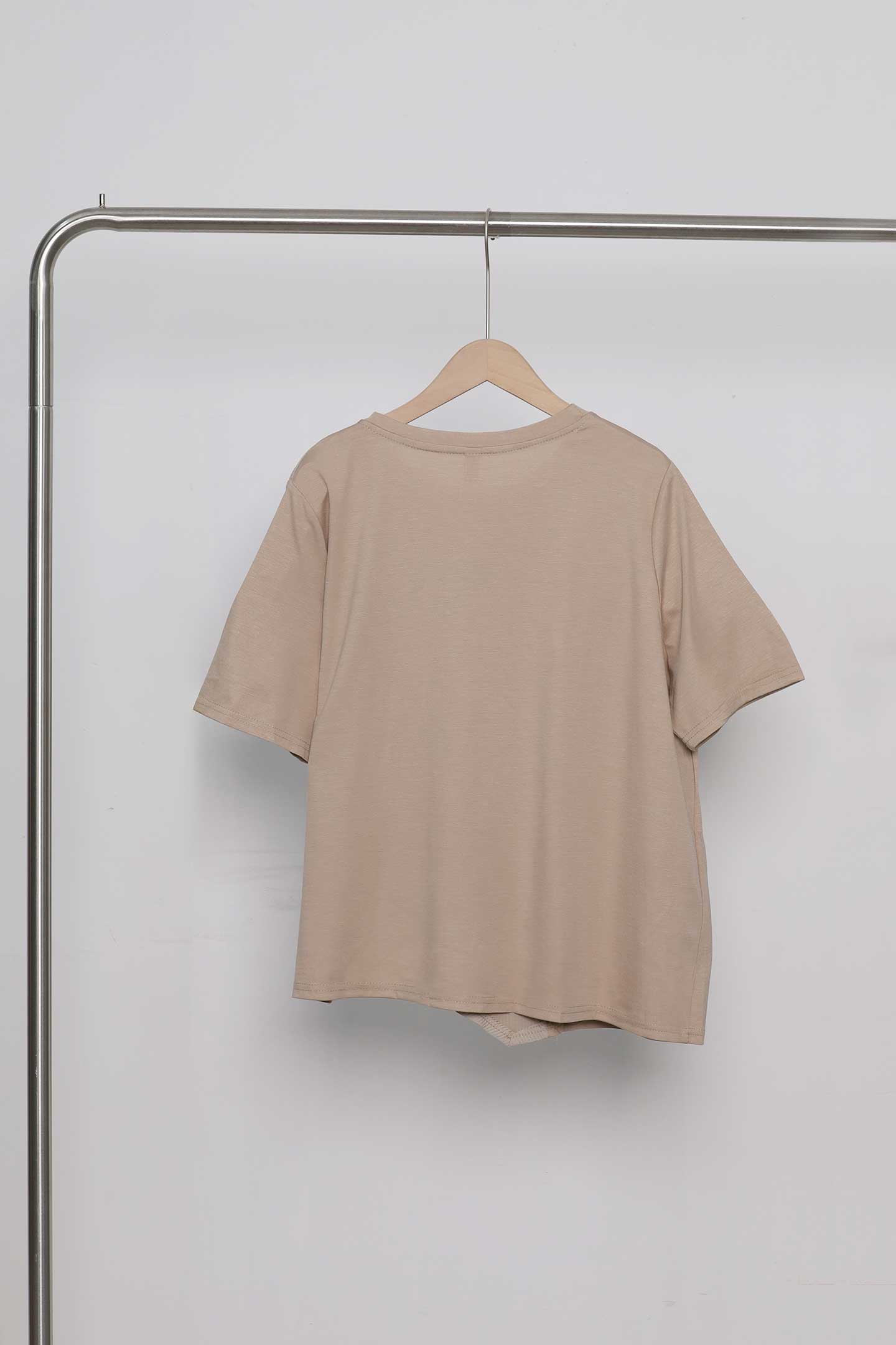 Backorders Easy By TE - Julie Top in Khaki