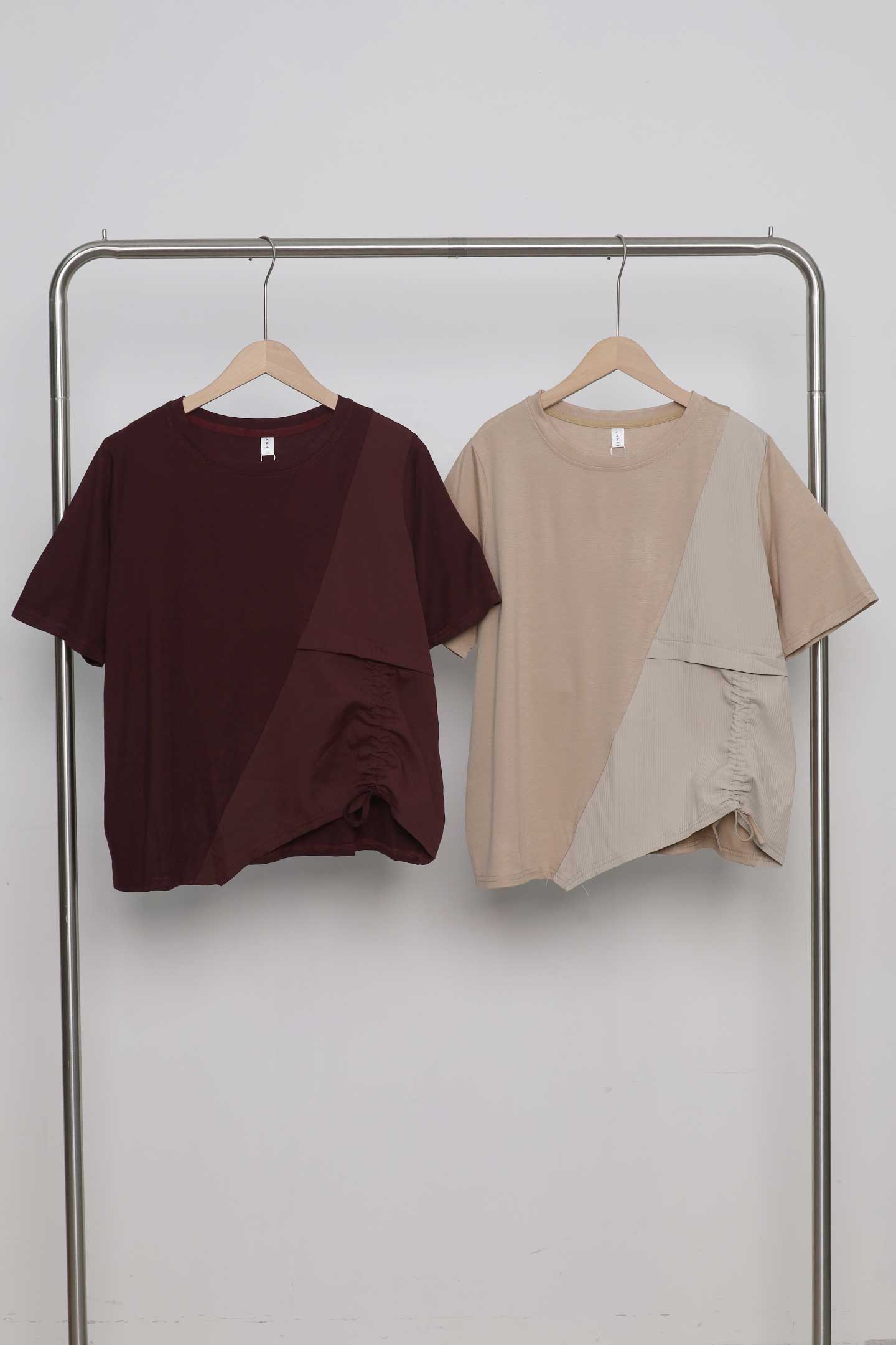 Easy By TE - Julie Top in Maroon
