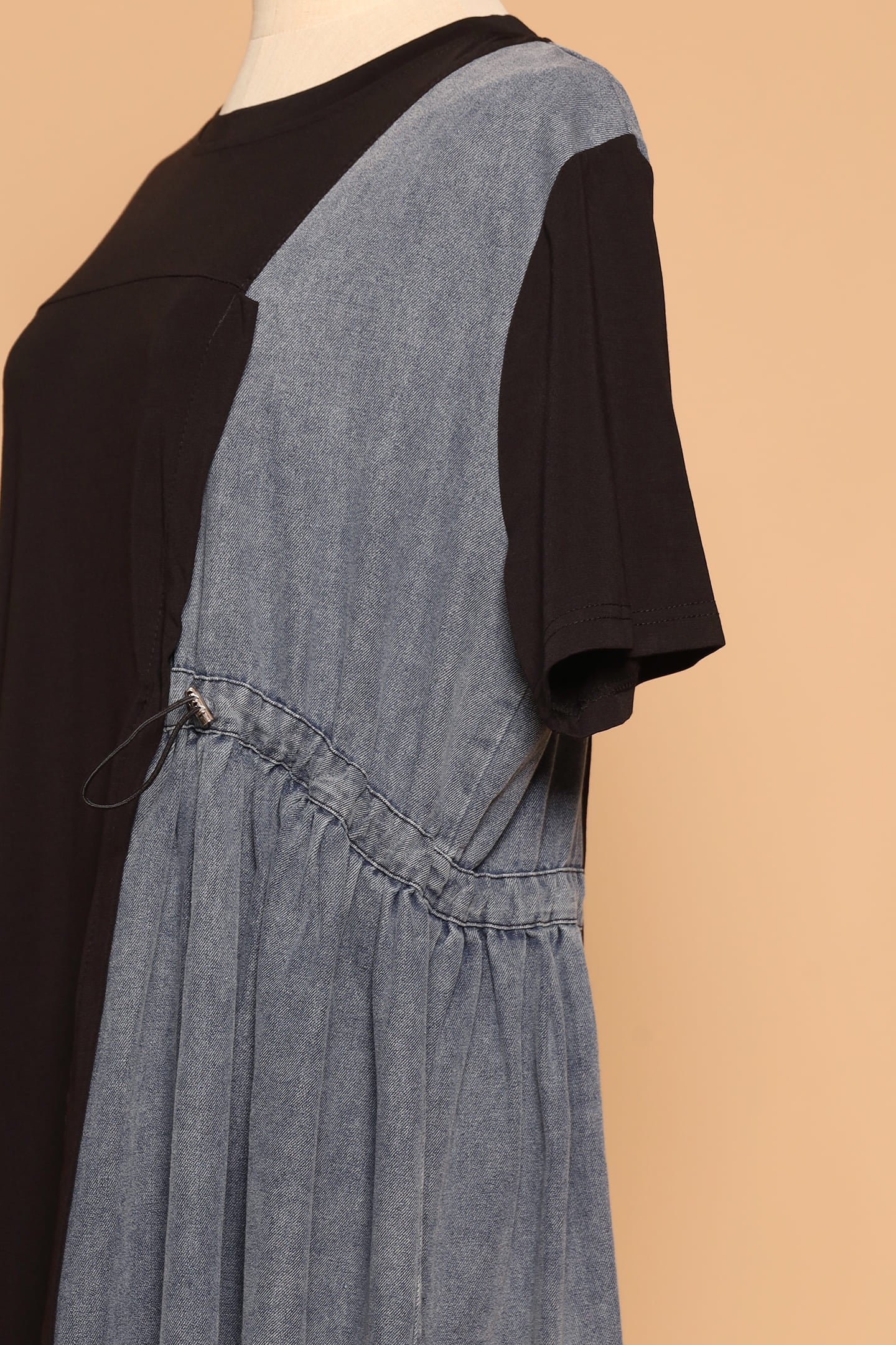 PO - Kara Dress in Denim Black