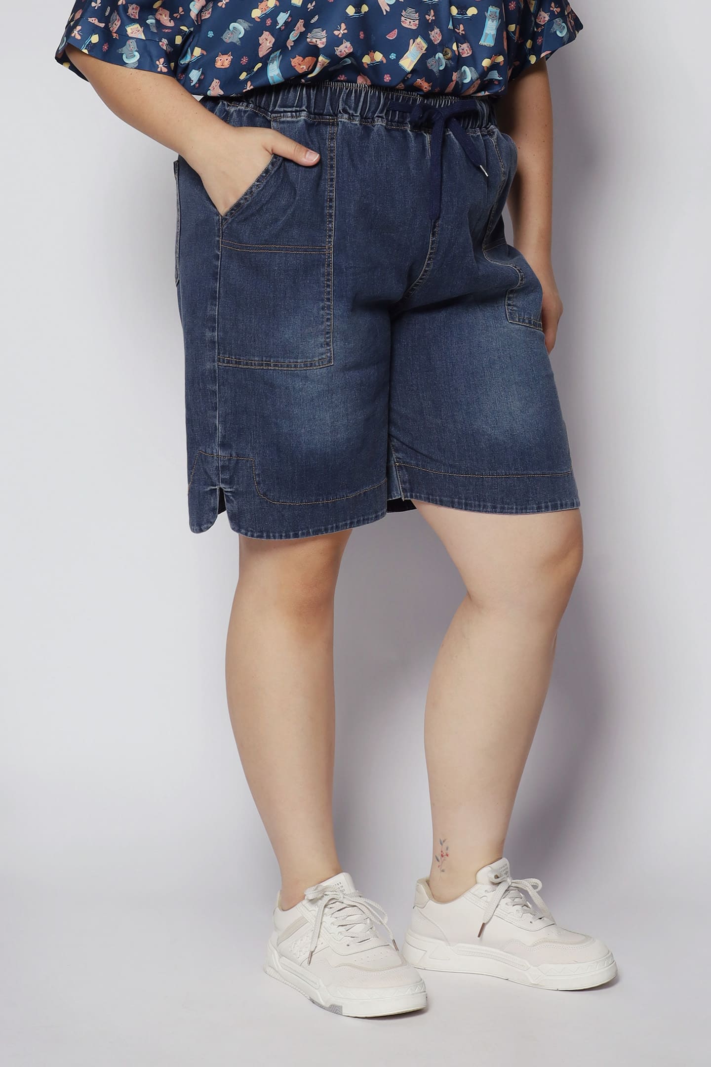 Karl Denim Shorts