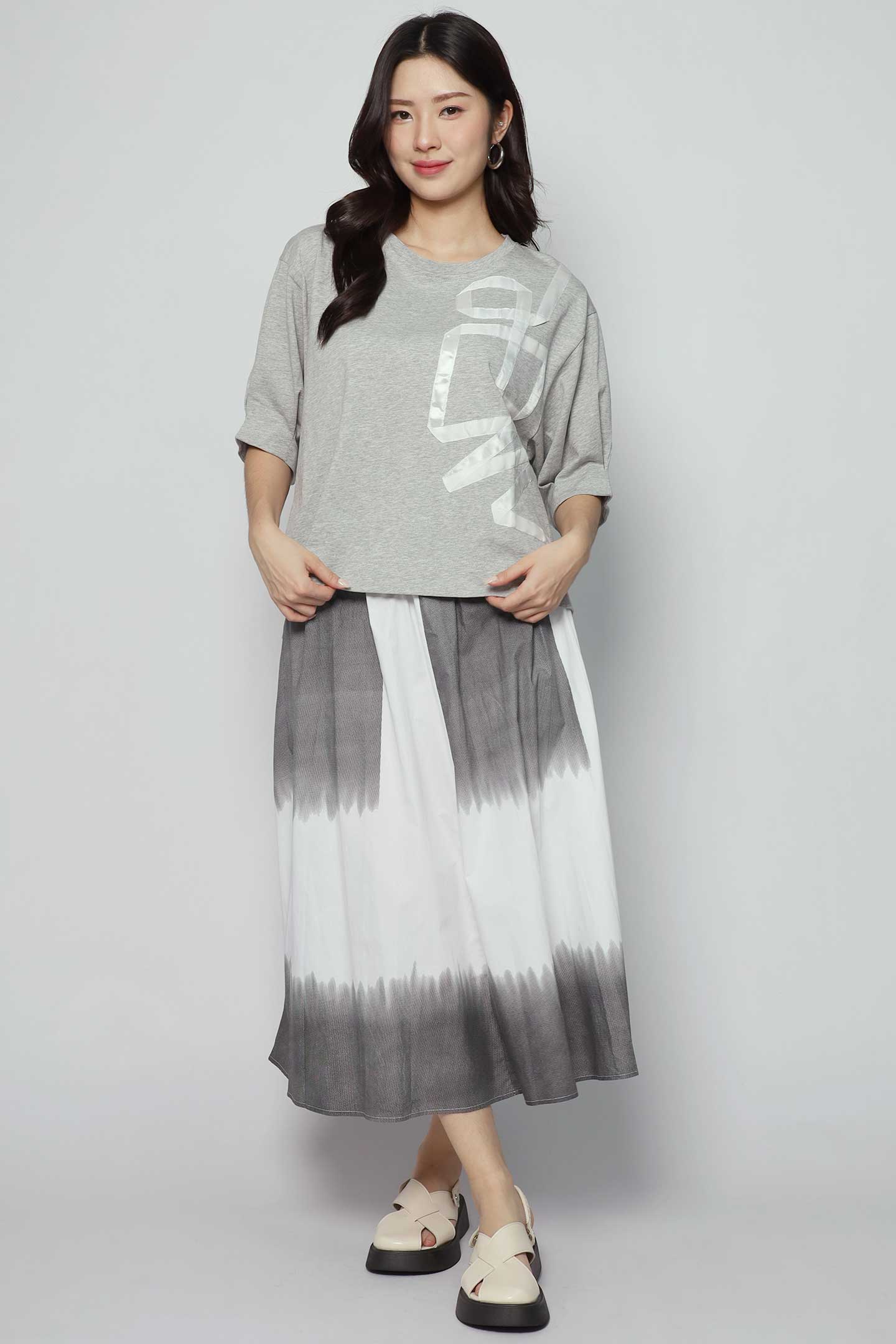 Kasa Top in Grey