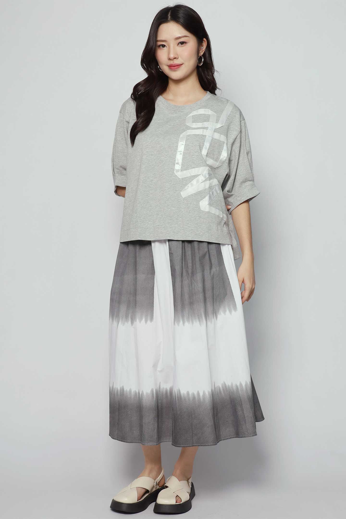 Backorders Kasa Top in Grey