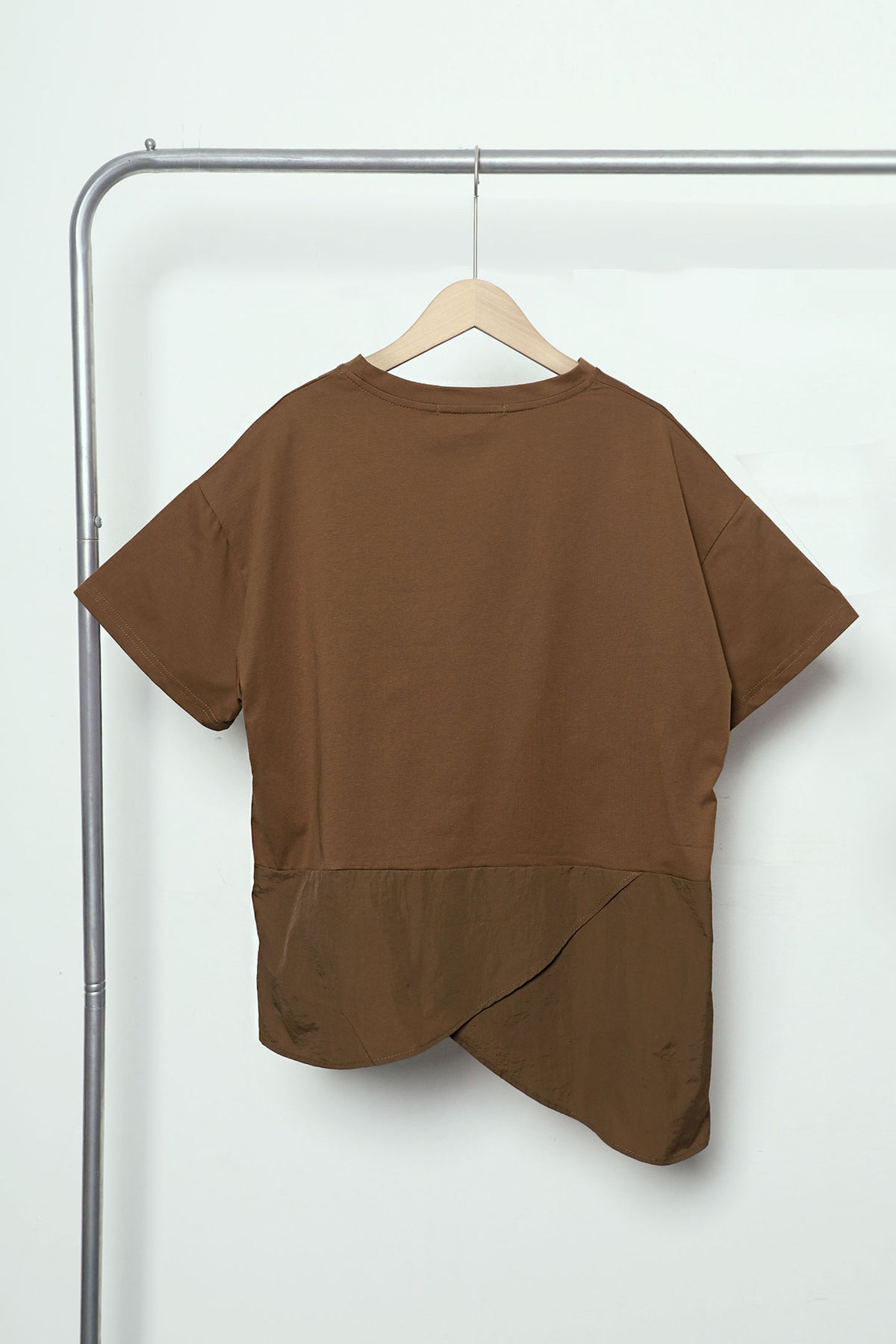 Easy by TE - Kayden Asymmetrical Top in Brown