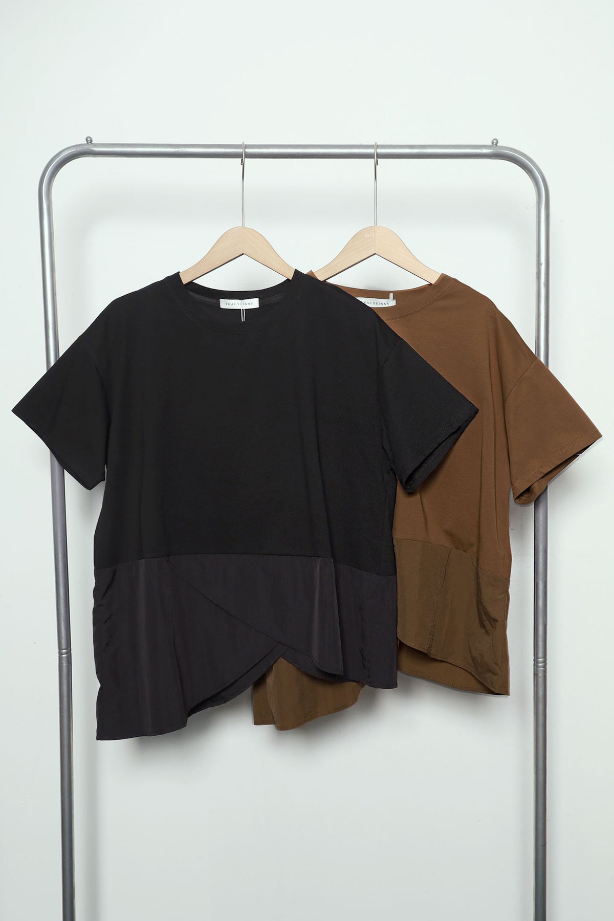Easy by TE - Kayden Asymmetrical Top in Black